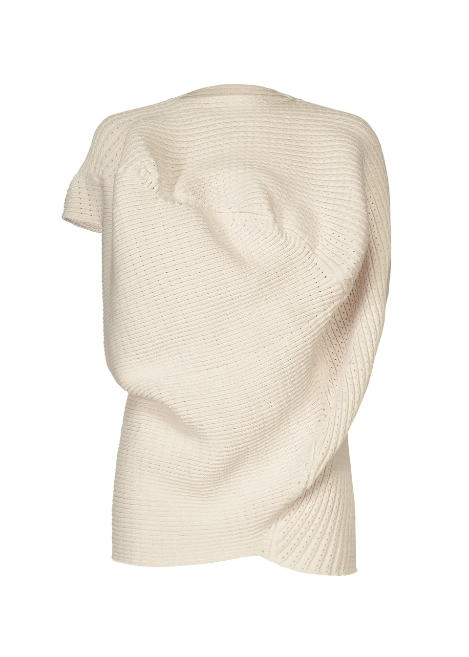 Issey Miyake Found Stone top šedý pletený
