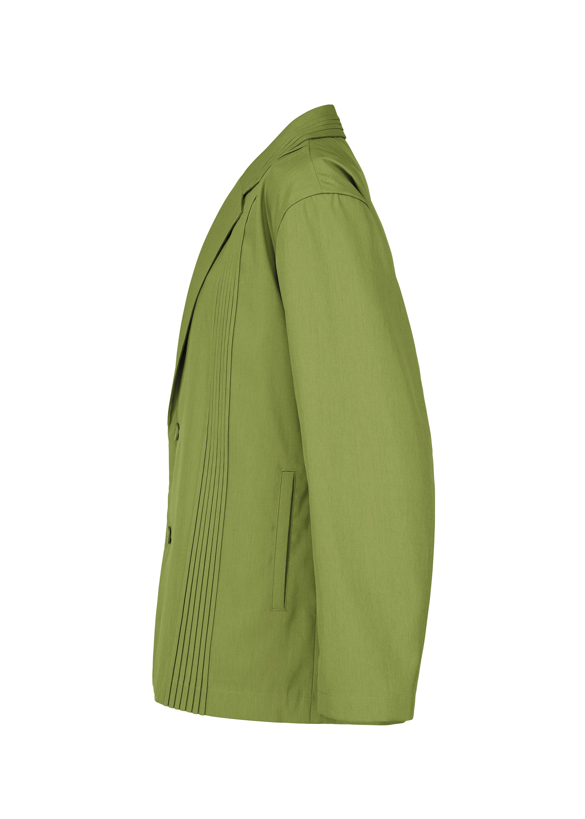 Issey Miyake Air Pleats sako světle šedé vel. 2 lehké