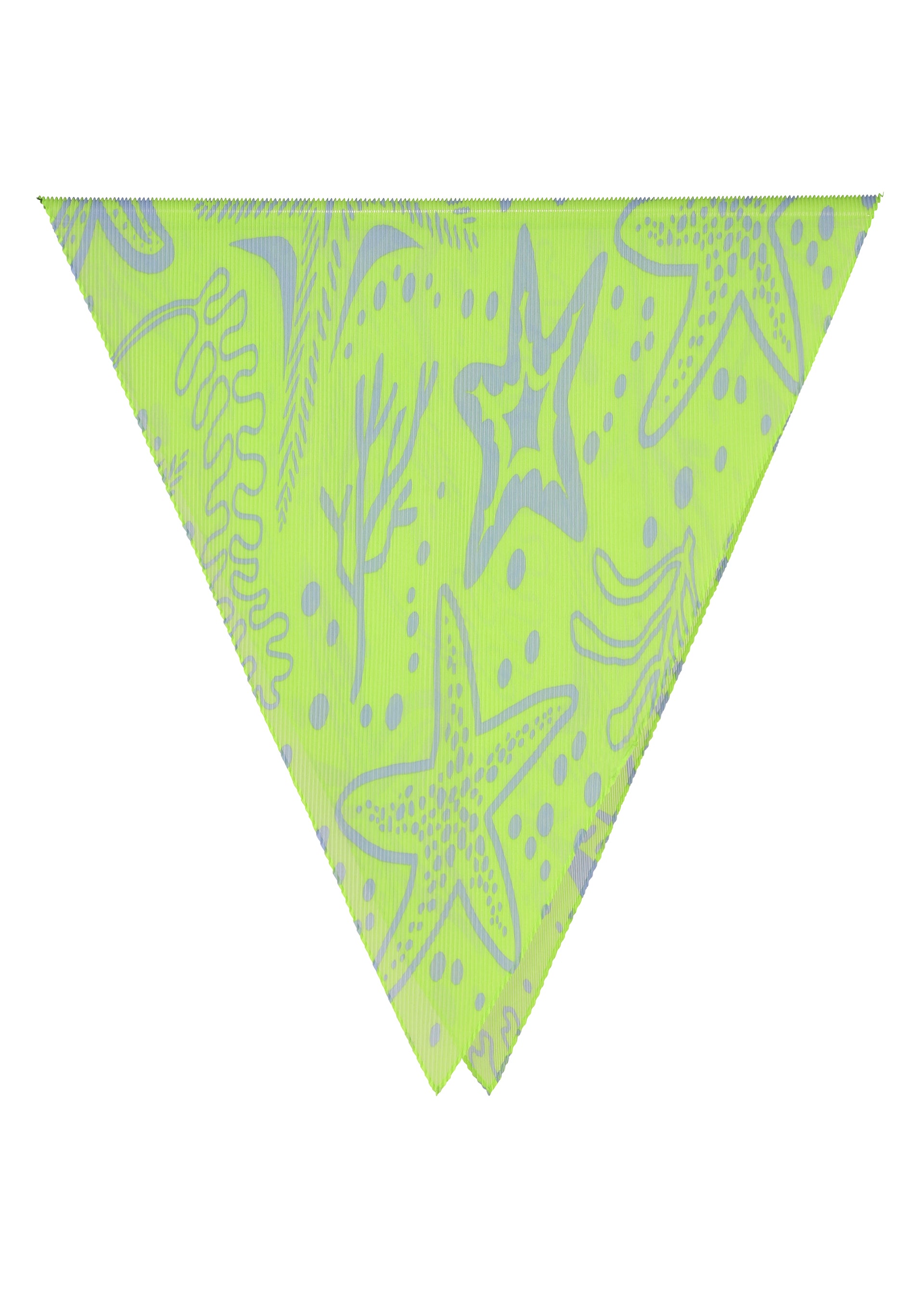 me Issey Miyake Starfish Pleats štóla černá plisé