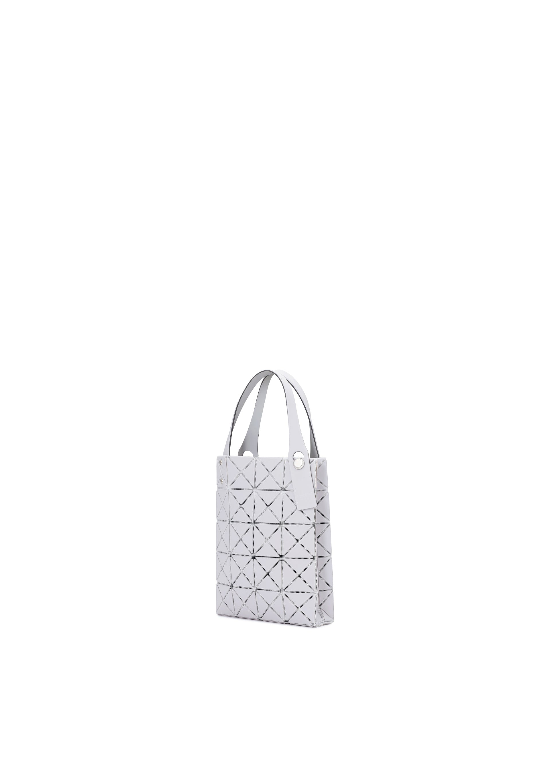 Issey Miyake Prism Plus mini tote šedá sáčková