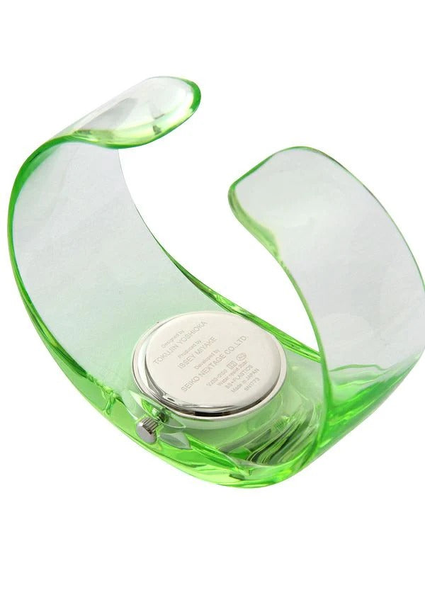 Issey Miyake O Tokujin Yoshioka hodinky světle zelené 25 g