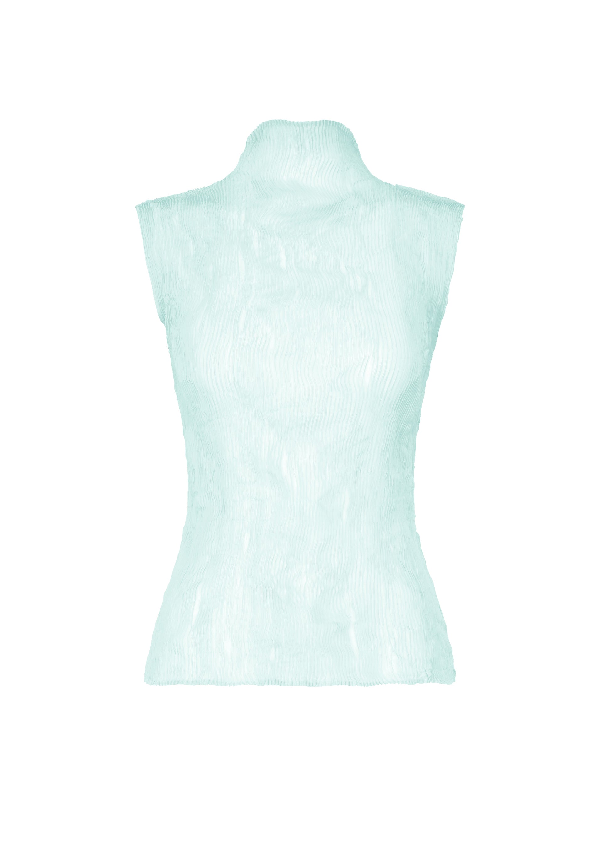 Issey Miyake Chiffon Twist 1 IM63FJ417 top modrý 2 plisé