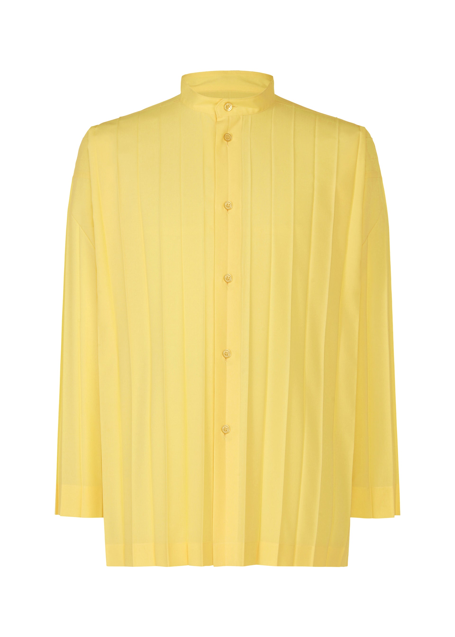 Issey Miyake Edge Shirt pánská košile bílá
