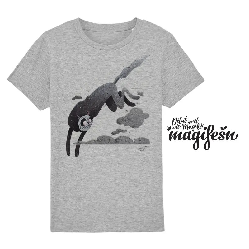 Magifešn Kids (S)Cool Cat tričko dětské biobavlna