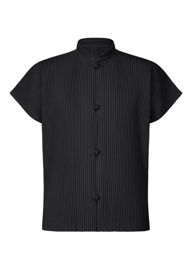 Issey Miyake Monthly Colors April košile černá vel. 3 polyester