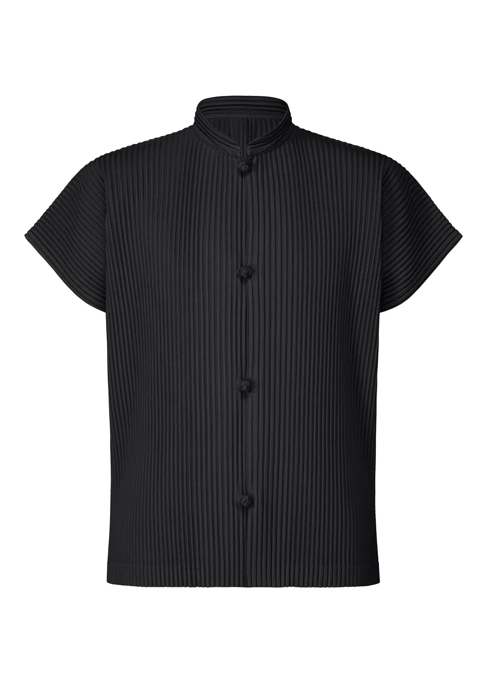 Issey Miyake Monthly Colors April košile černá vel. 3 polyester