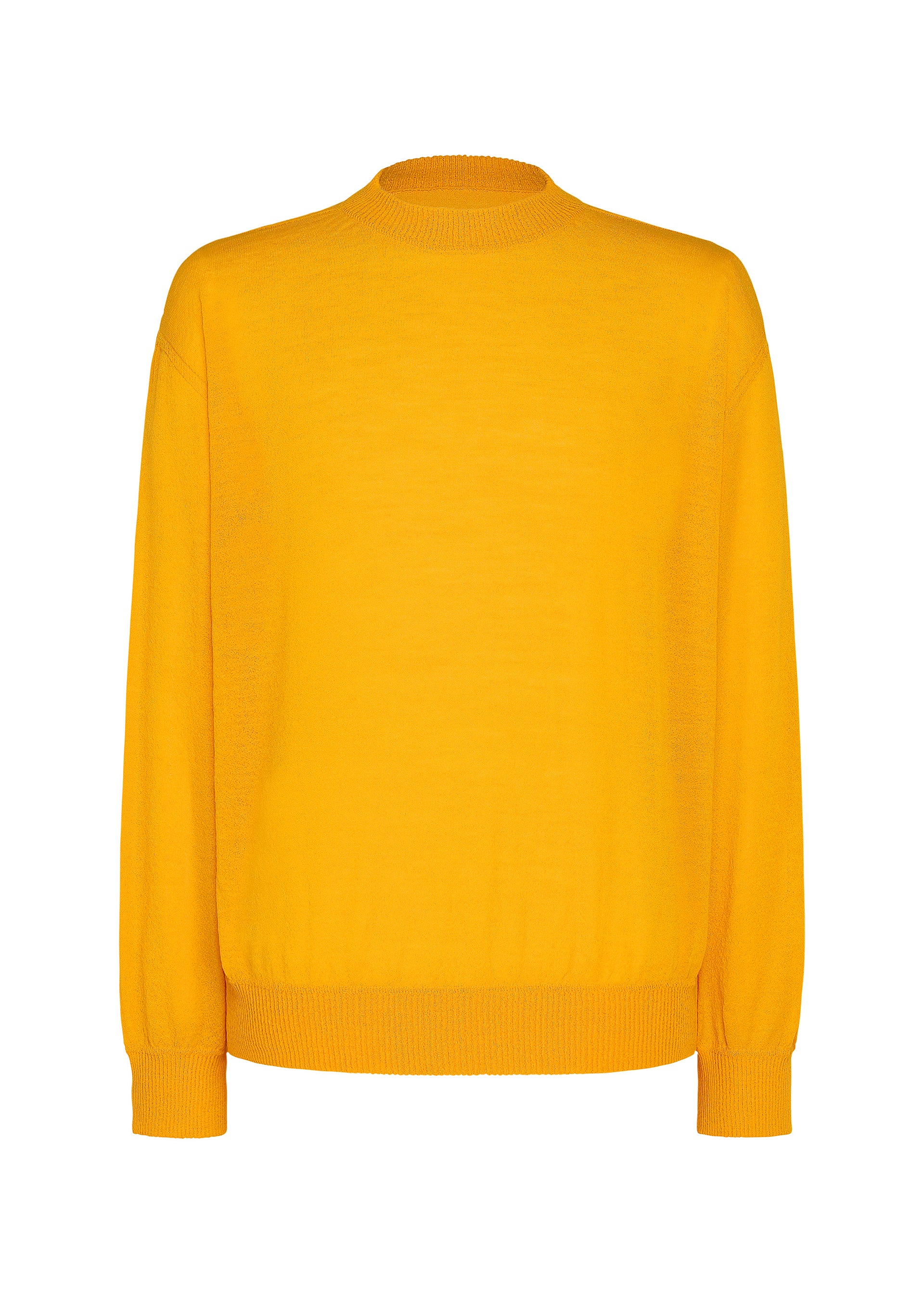Issey Miyake Knit Unraveled svetr černá průsvitný