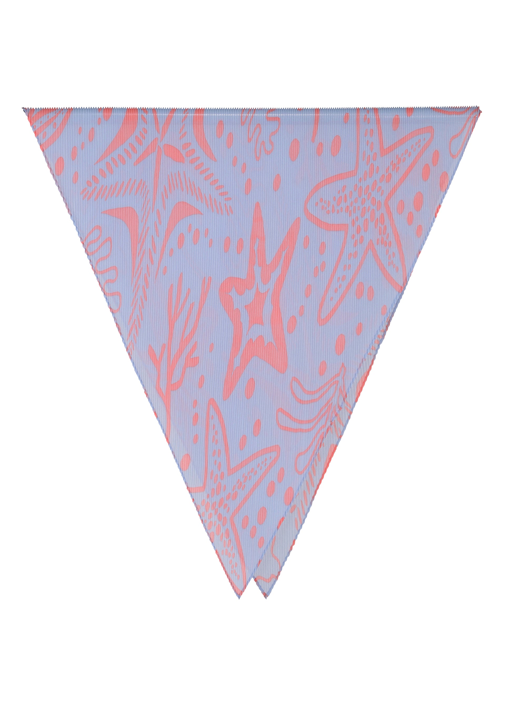 me Issey Miyake Starfish Pleats štóla černá plisé