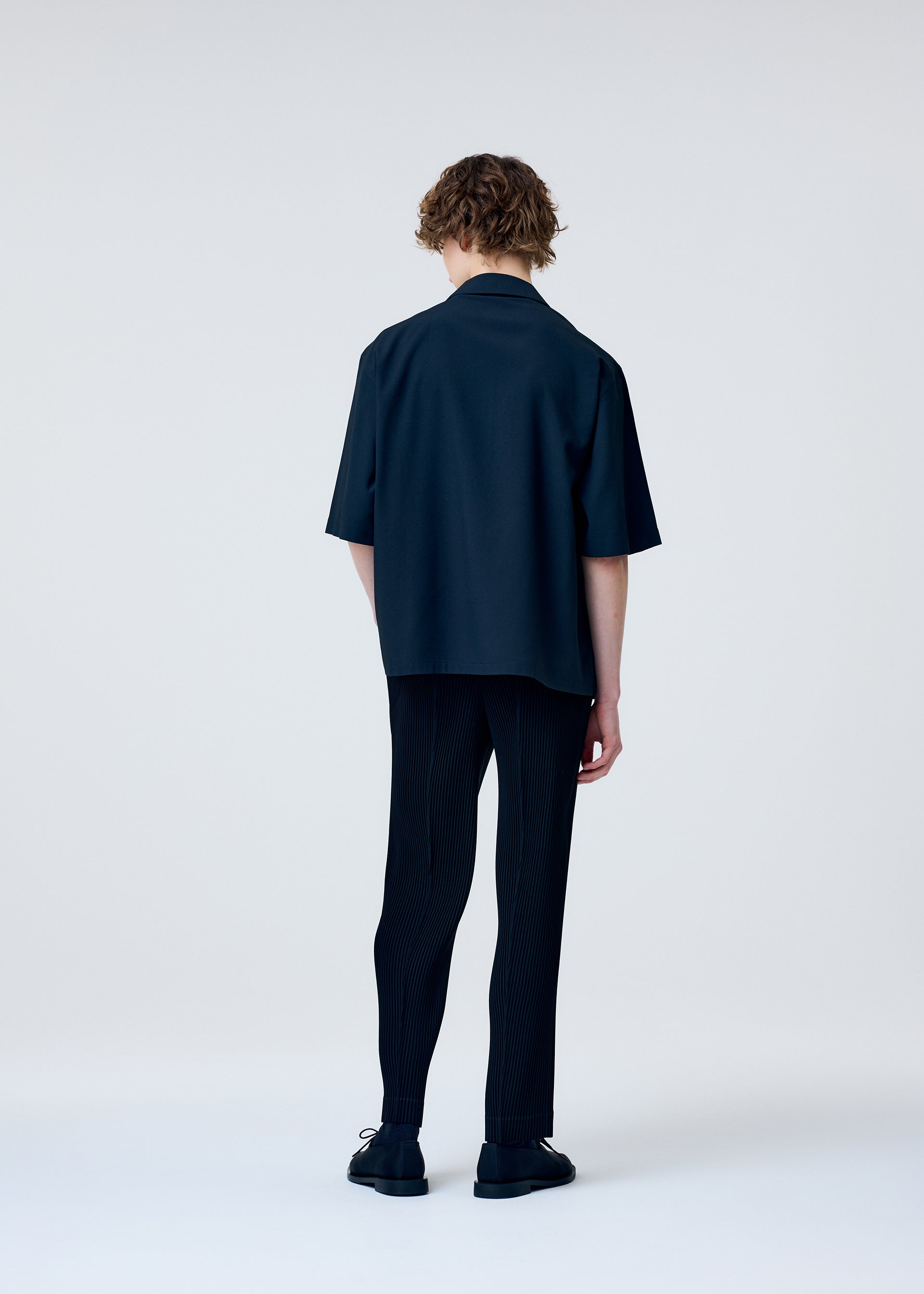 Homme Plissé Issey Miyake Embroidery Press košile bílá