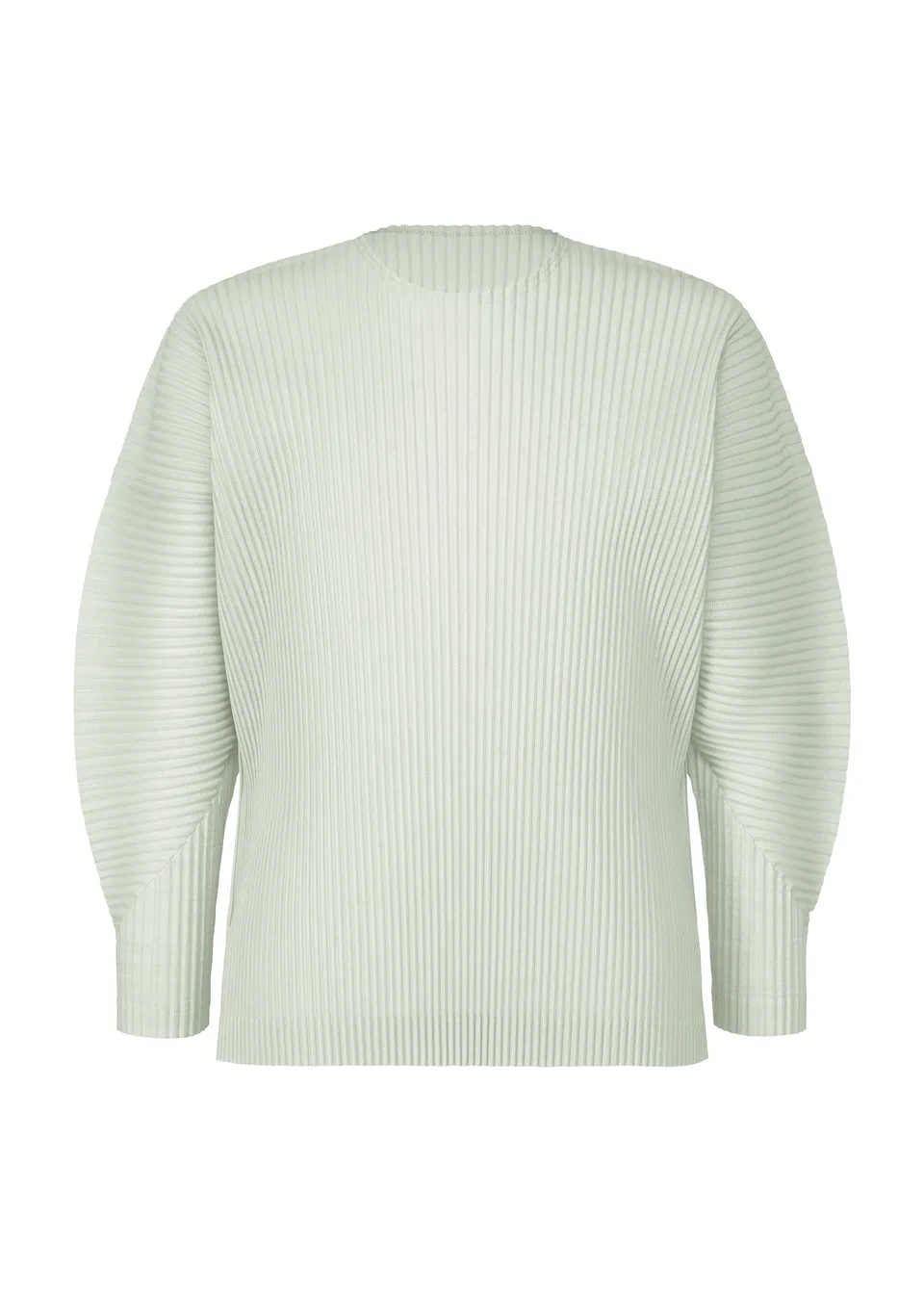 Homme Plissé Issey Miyake Agave Mesh top světle šedý