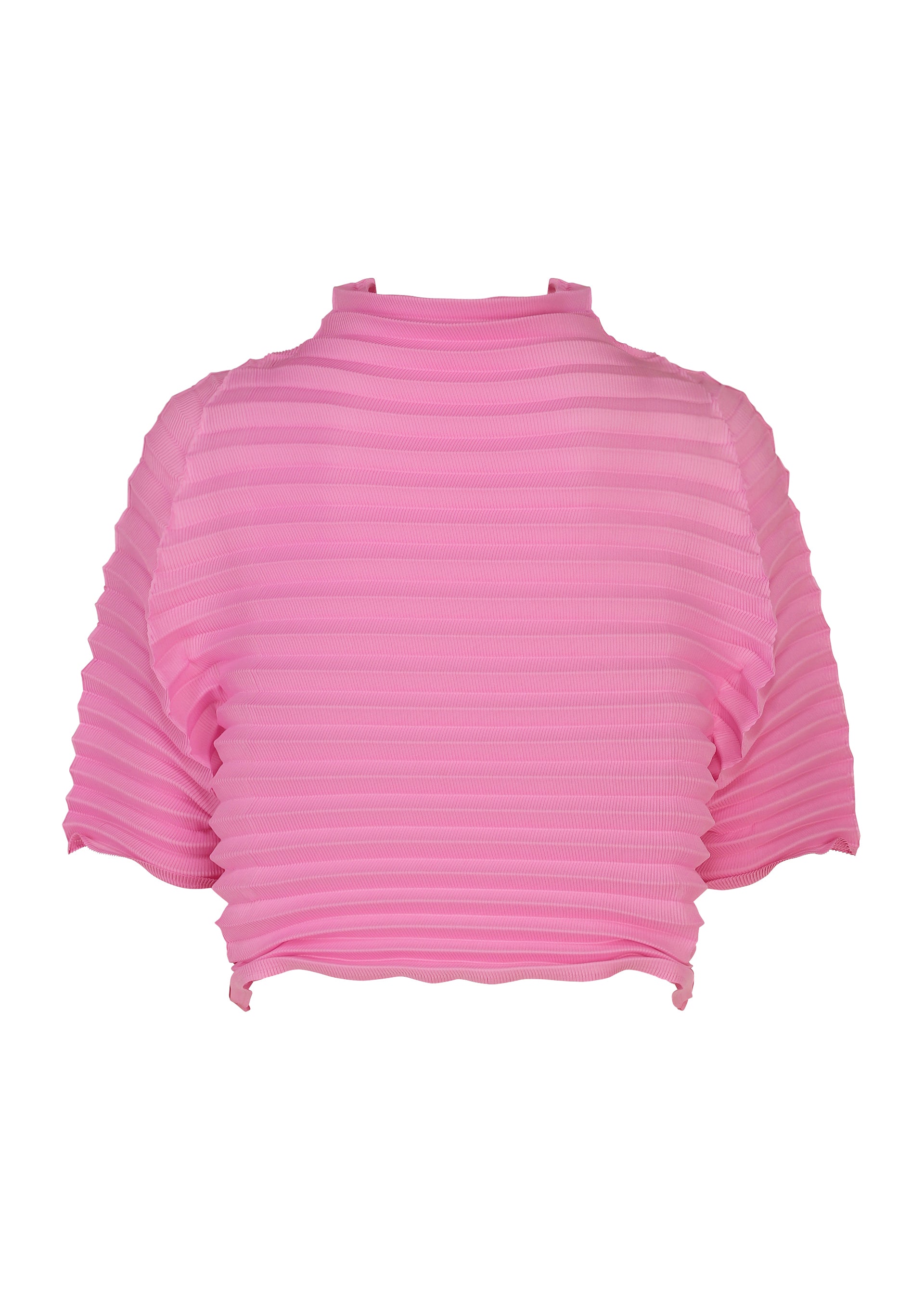 Issey Miyake Accordion Stretch Pleats top šedá plisovaný