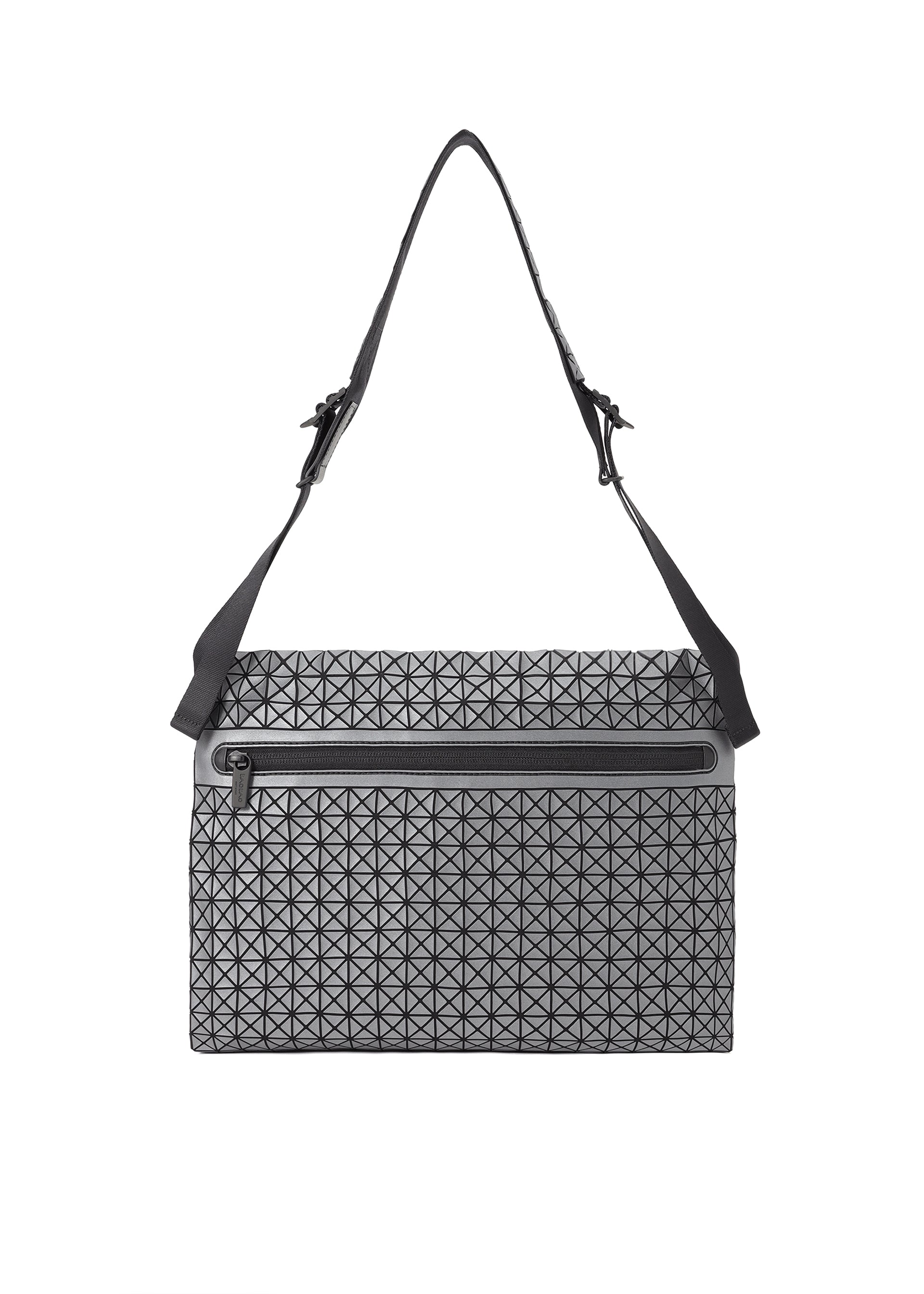 Bao Bao Issey Miyake Froggy Reflector kabelka šedá reflexní