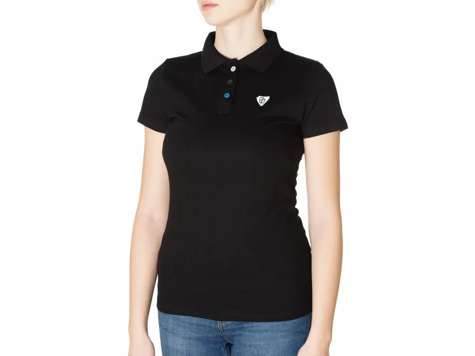 UPoint UniWearCity Polo UWC tričko černé dámské
