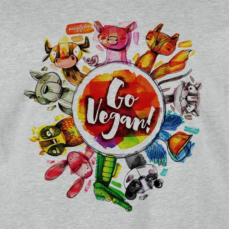 Magifešn XY Veggie tričko unisex z biobavlny