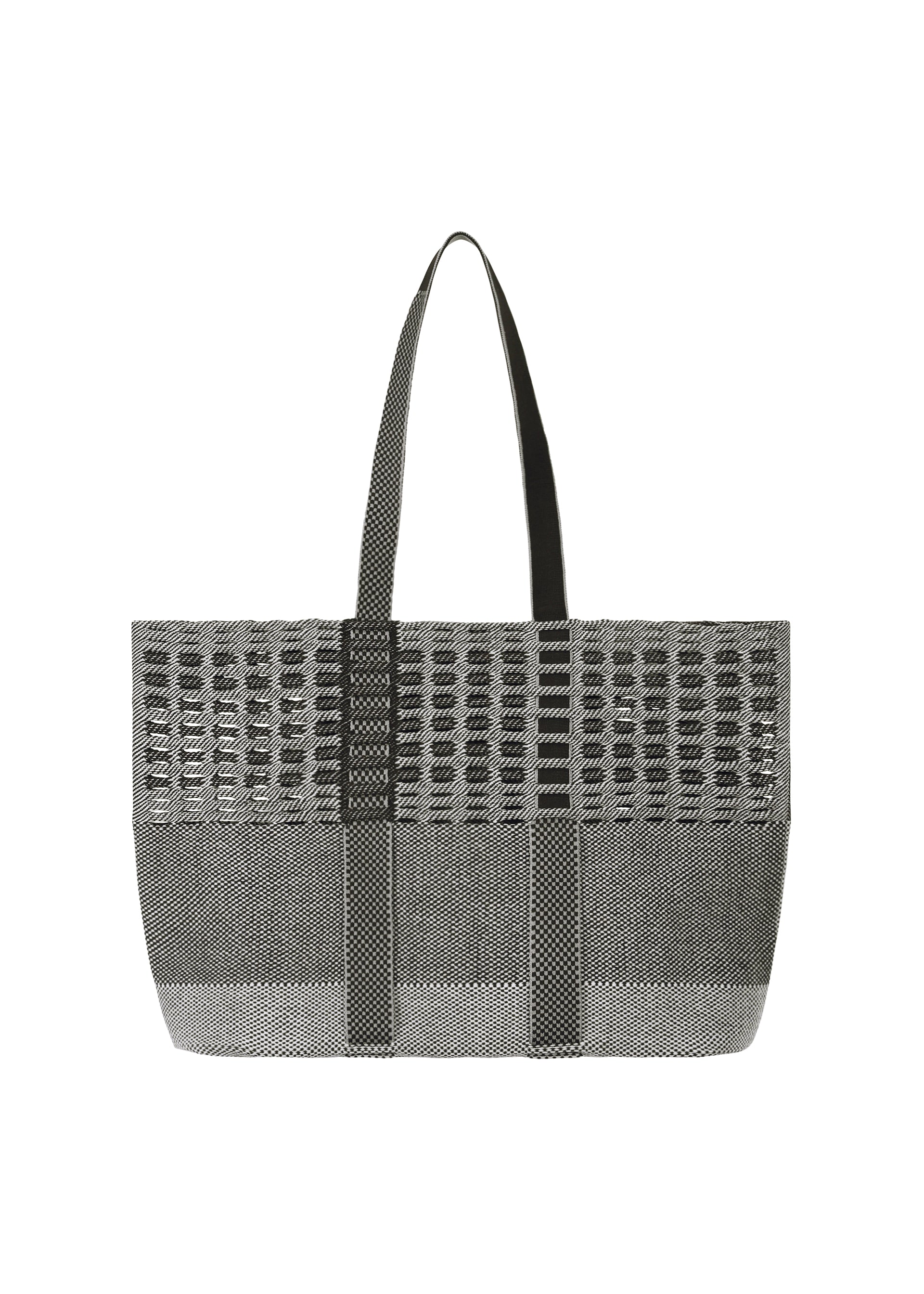 Issey Miyake Mokko Tote Mix tote Cloud Gray Mix pevný úplet