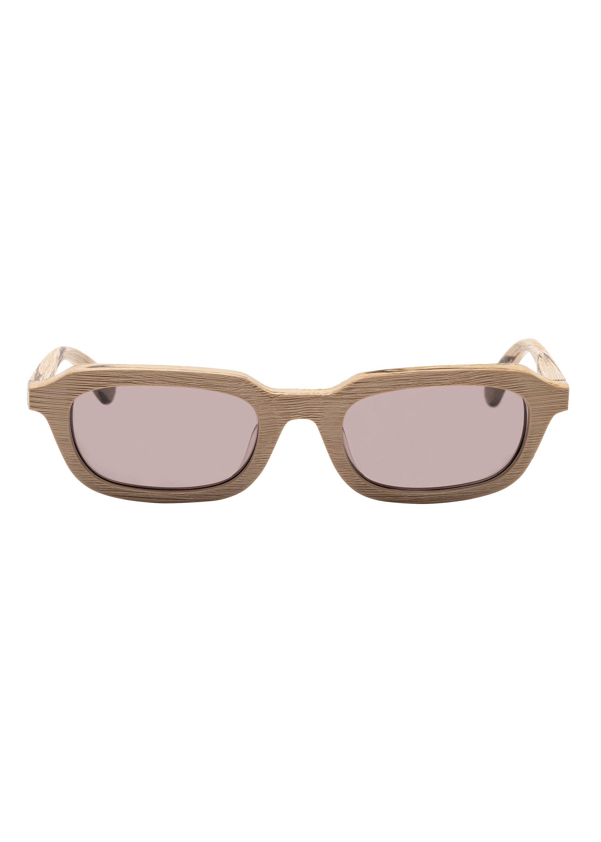 Issey Miyake Eyes Wood-Square sluneční brýle wood beige