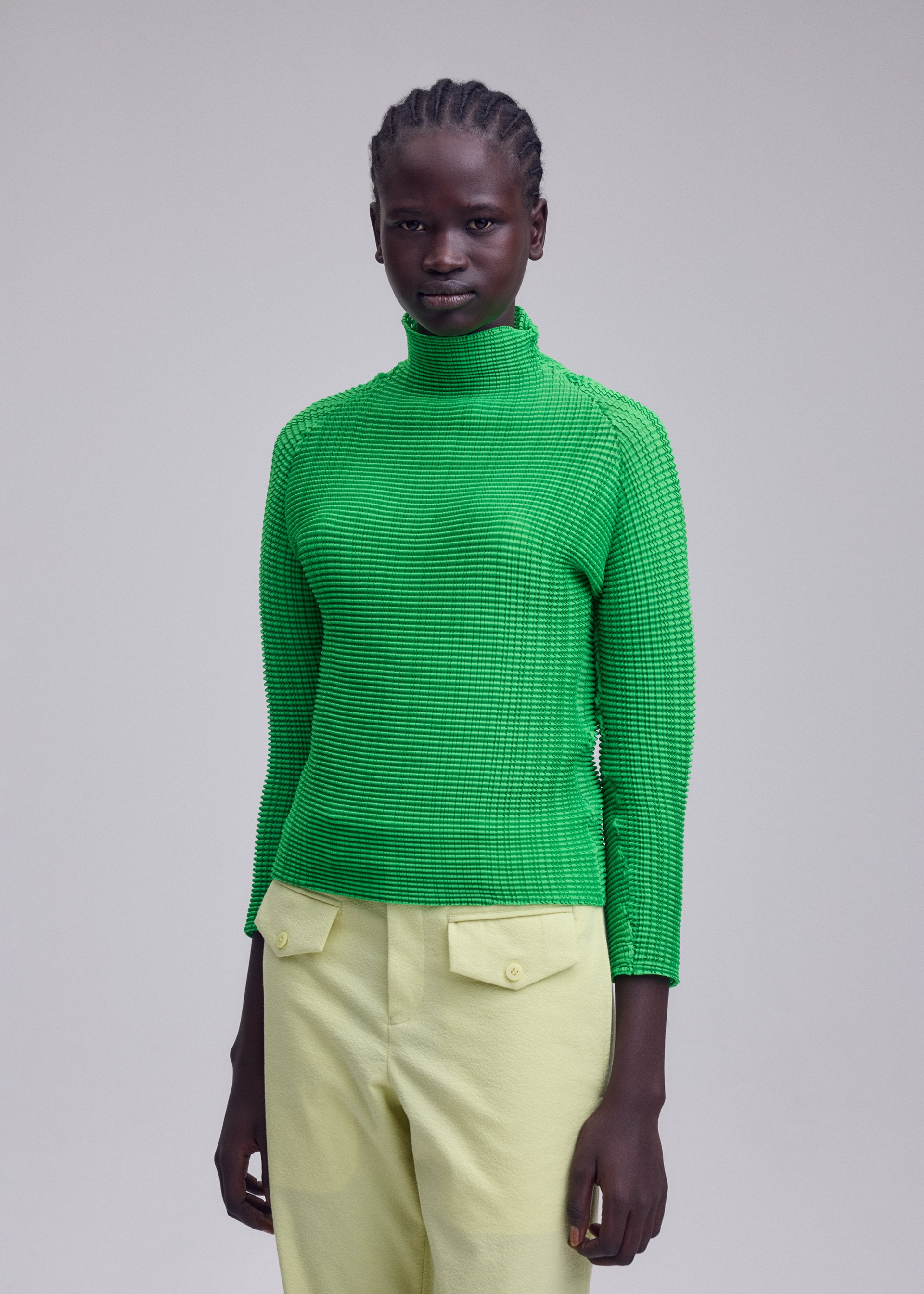Issey Miyake Wooly Pleats-68 IM63051 dámský plisovaný rolák