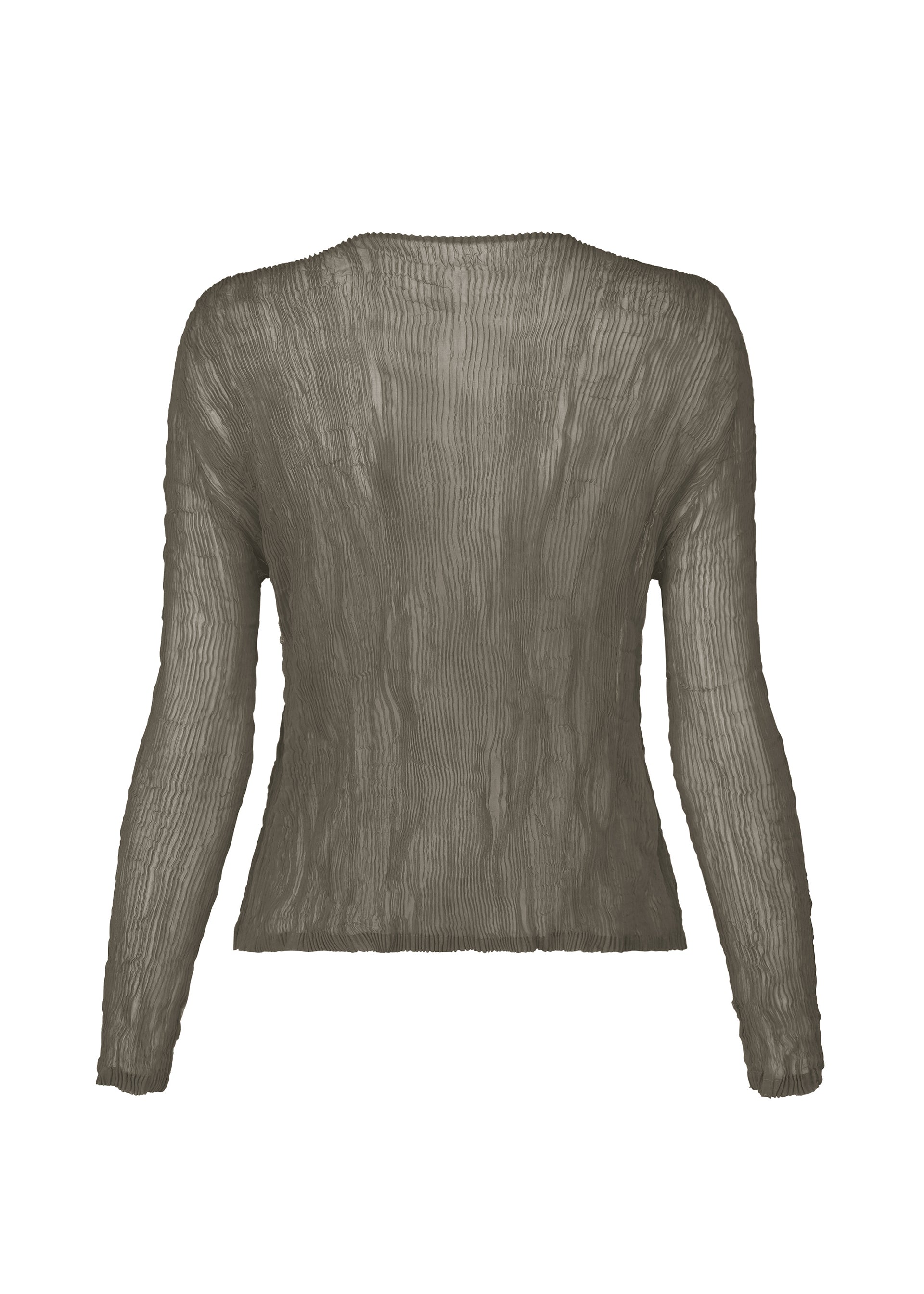 Issey Miyake Chiffon Twist 2 kardigan Gray