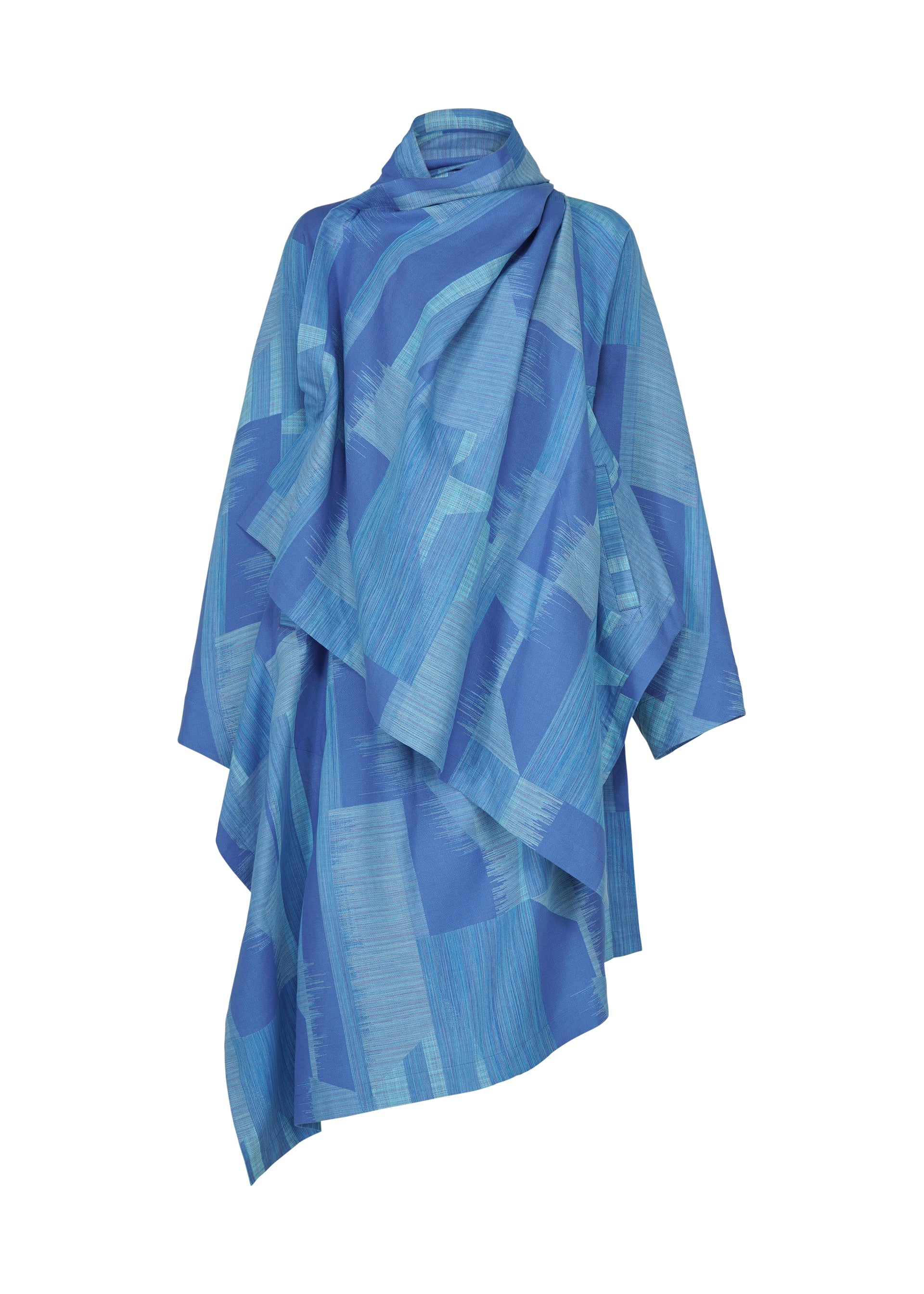 Issey Miyake Kasuri bunda Black vel. 2 splývavá