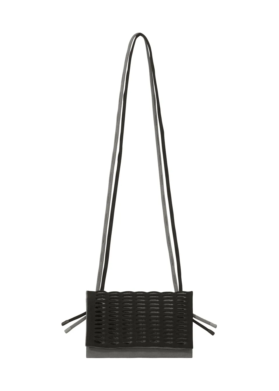 Good Goods Issey Miyake Mokko Bi-Color kabelka black gray