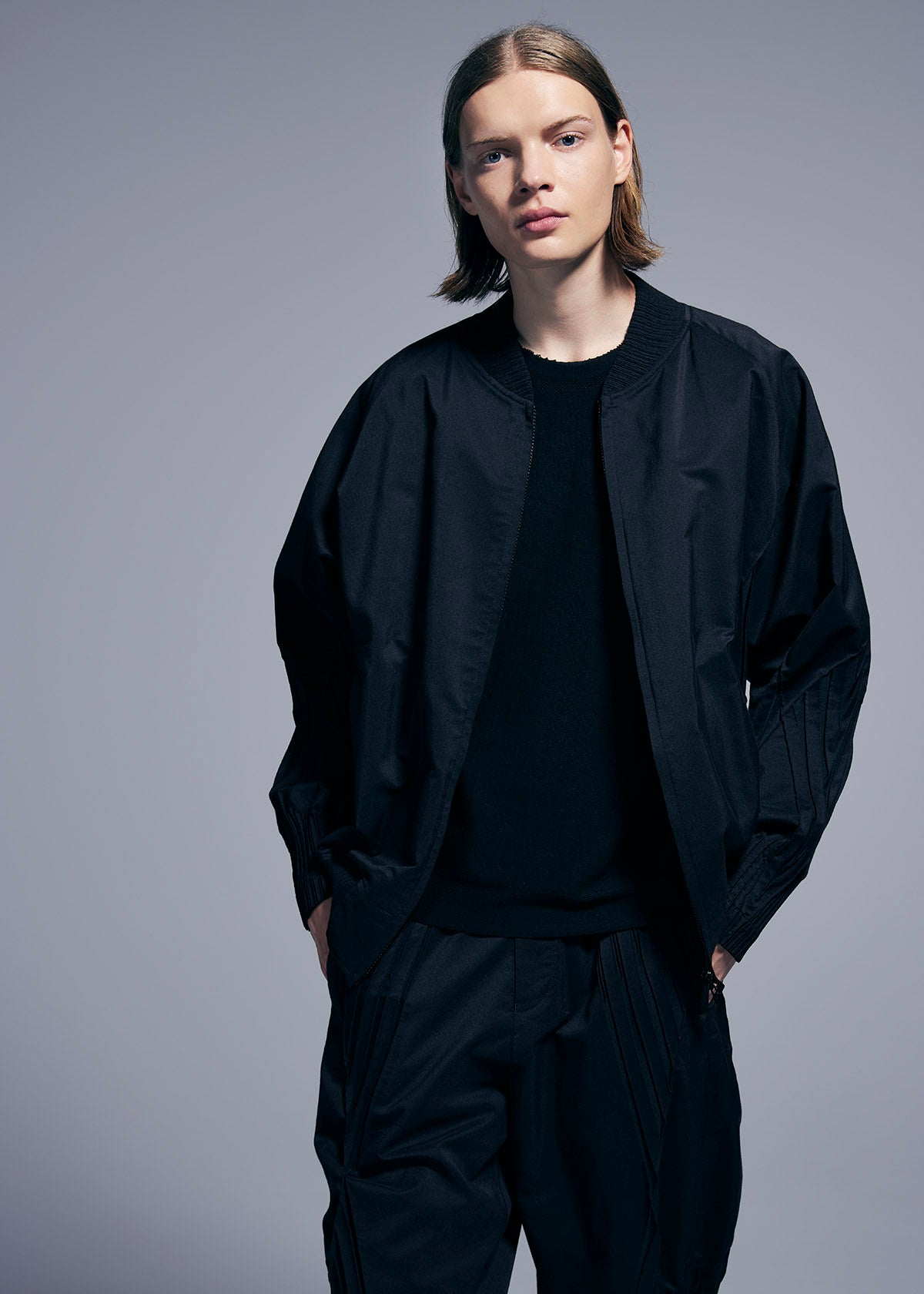 Issey Miyake Type-S Basics bunda černá vel. 2