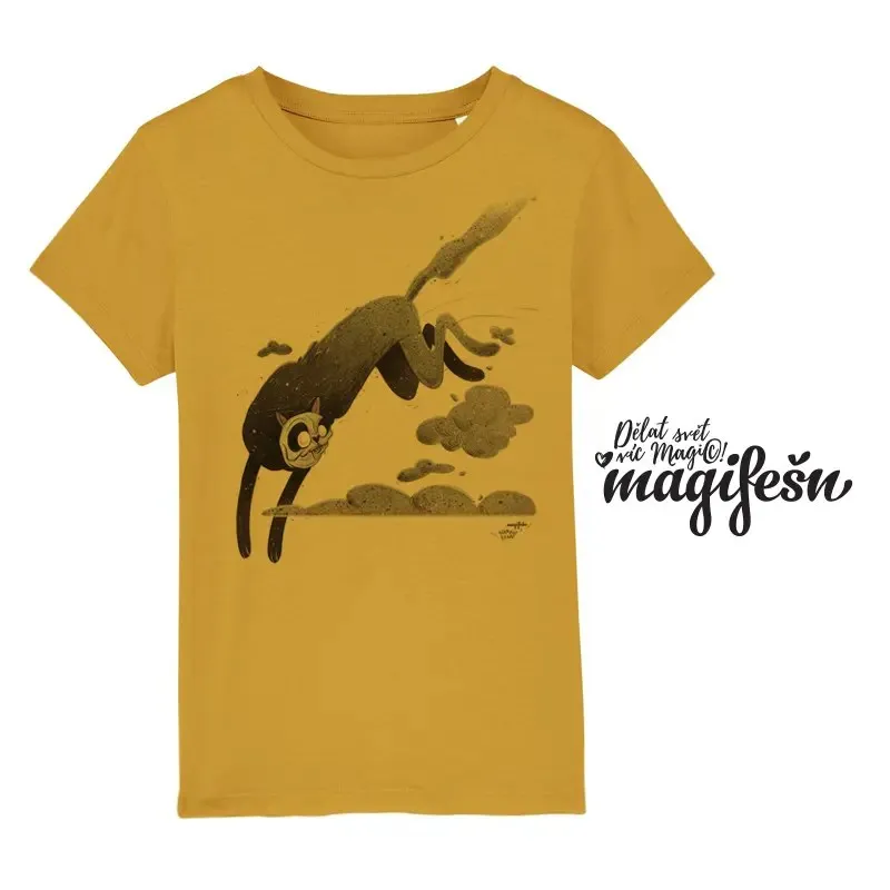 Magifešn Kids (S)Cool Cat tričko dětské biobavlna