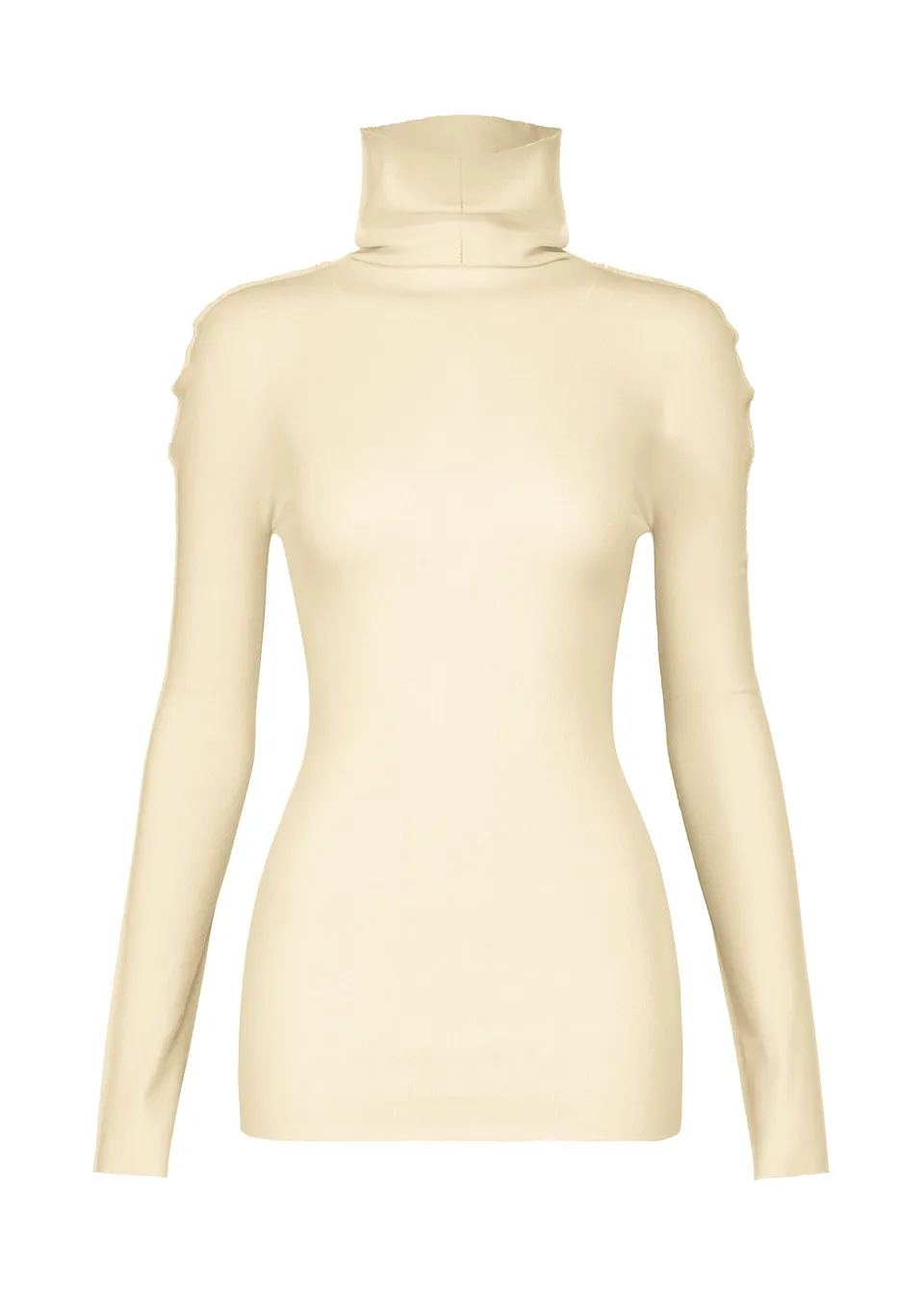 Issey Miyake Cotton Baguette-66 top Off-White vel. 2 přiléhavý