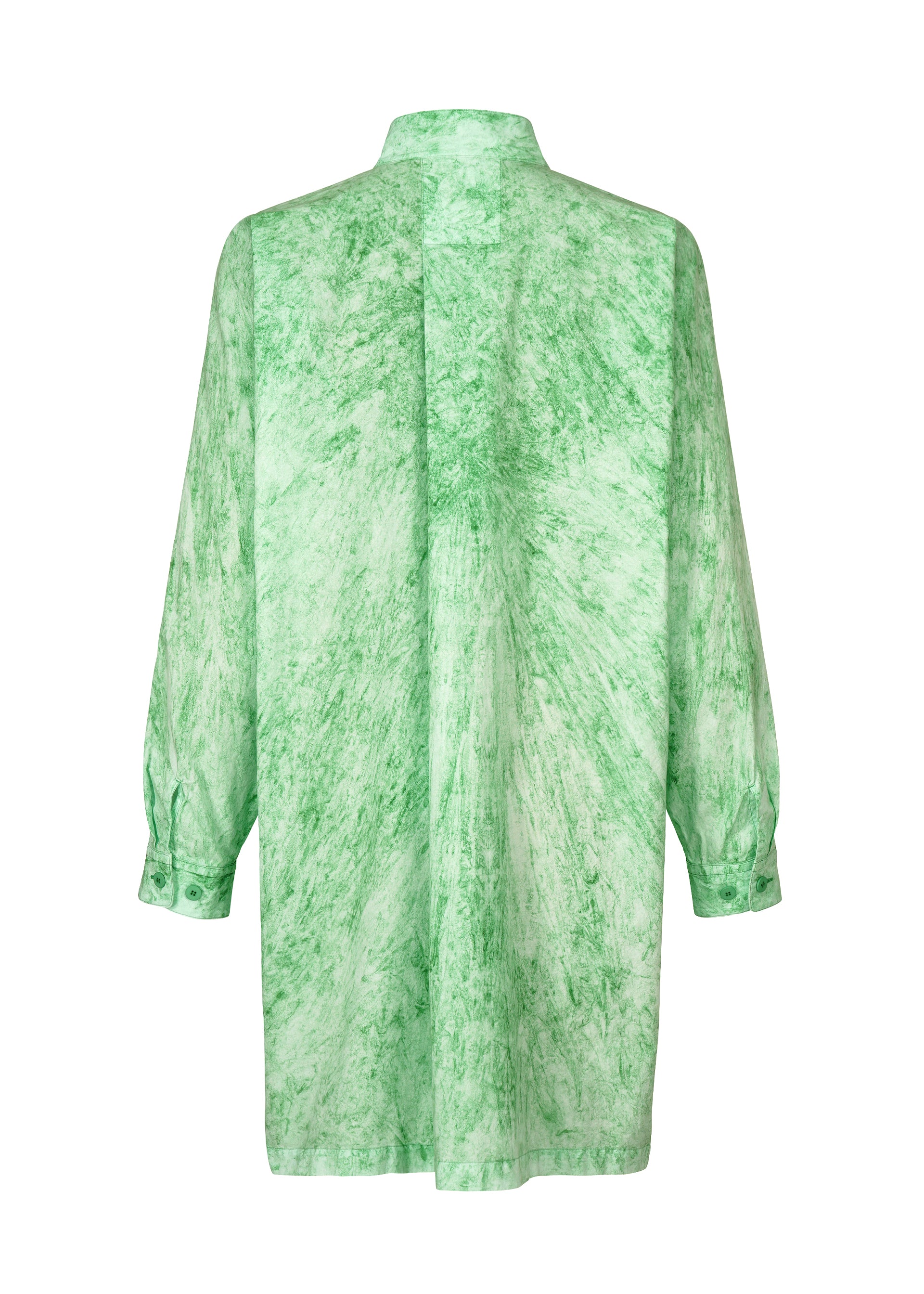 Issey Miyake Spec Shirt pánská košile černá mačkaná