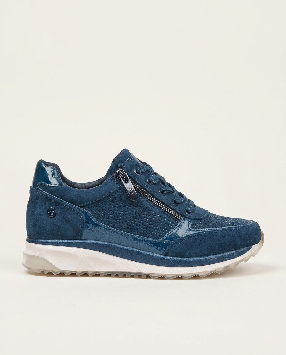 Norielle nízké tenisky dámské sneakers modrá 38