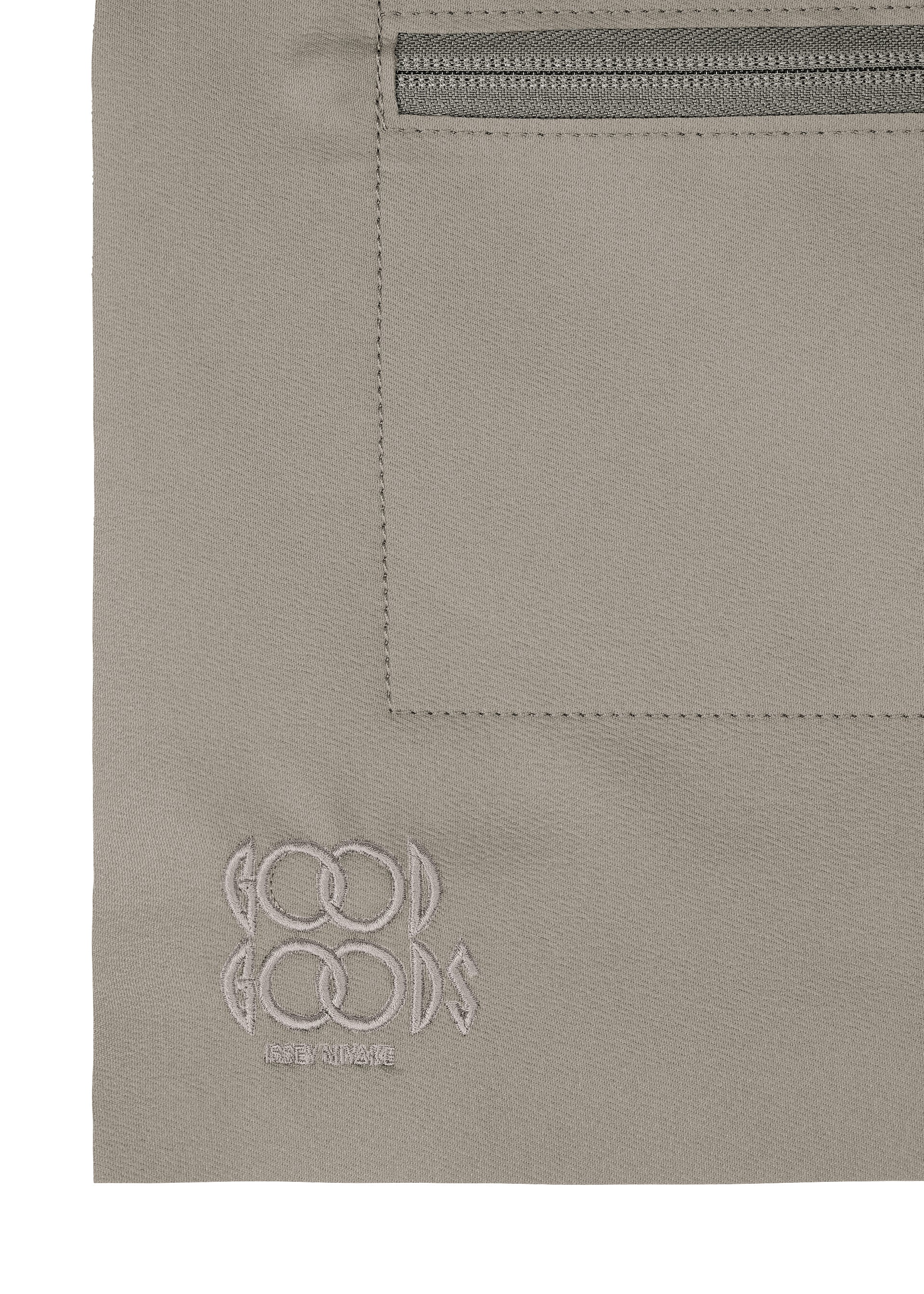 Issey Miyake Good Goods Roll kabelka přes rameno šedá lesklá