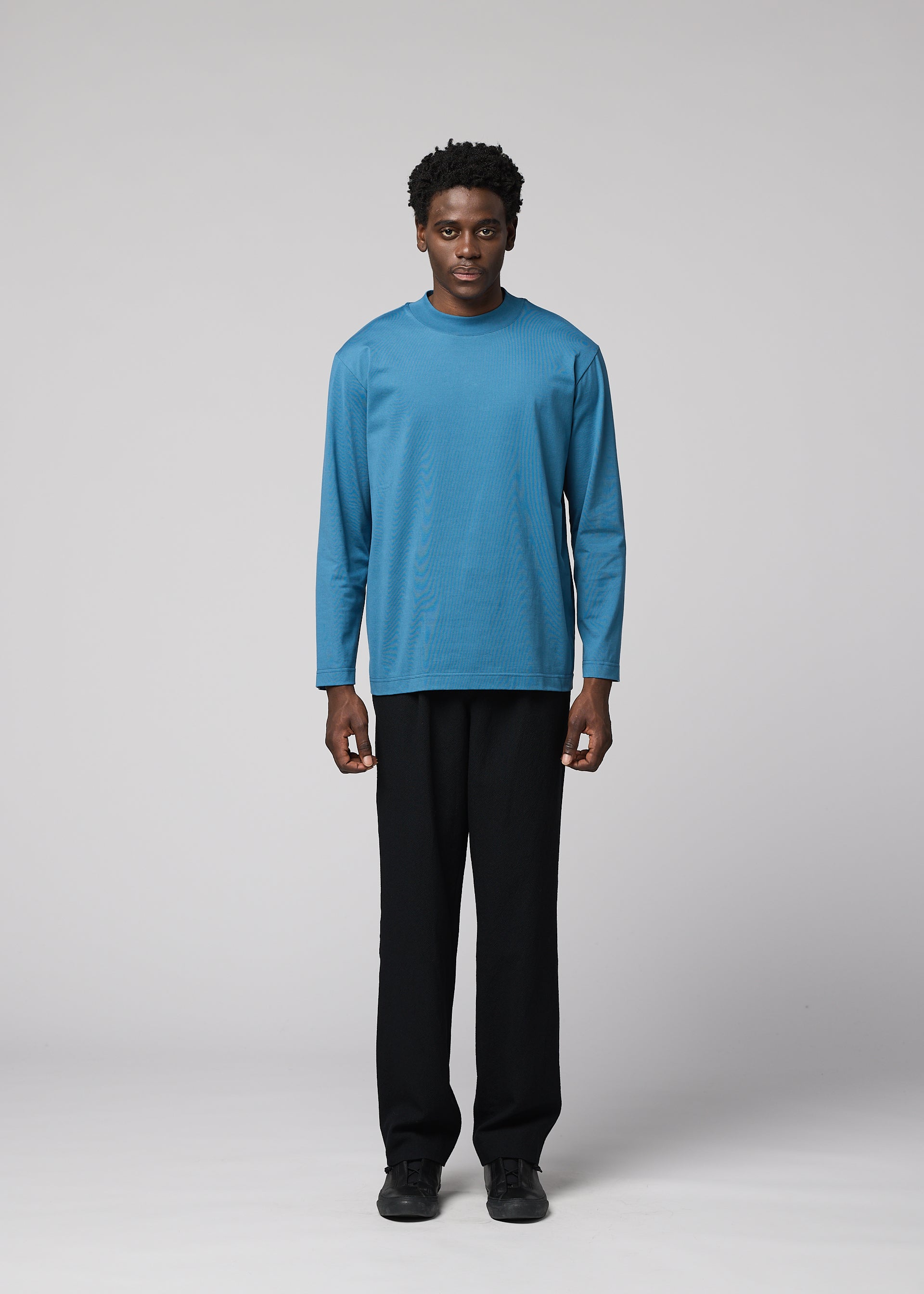 Issey Miyake IM Men 40/2 Jersey Stitch tričko hnědé