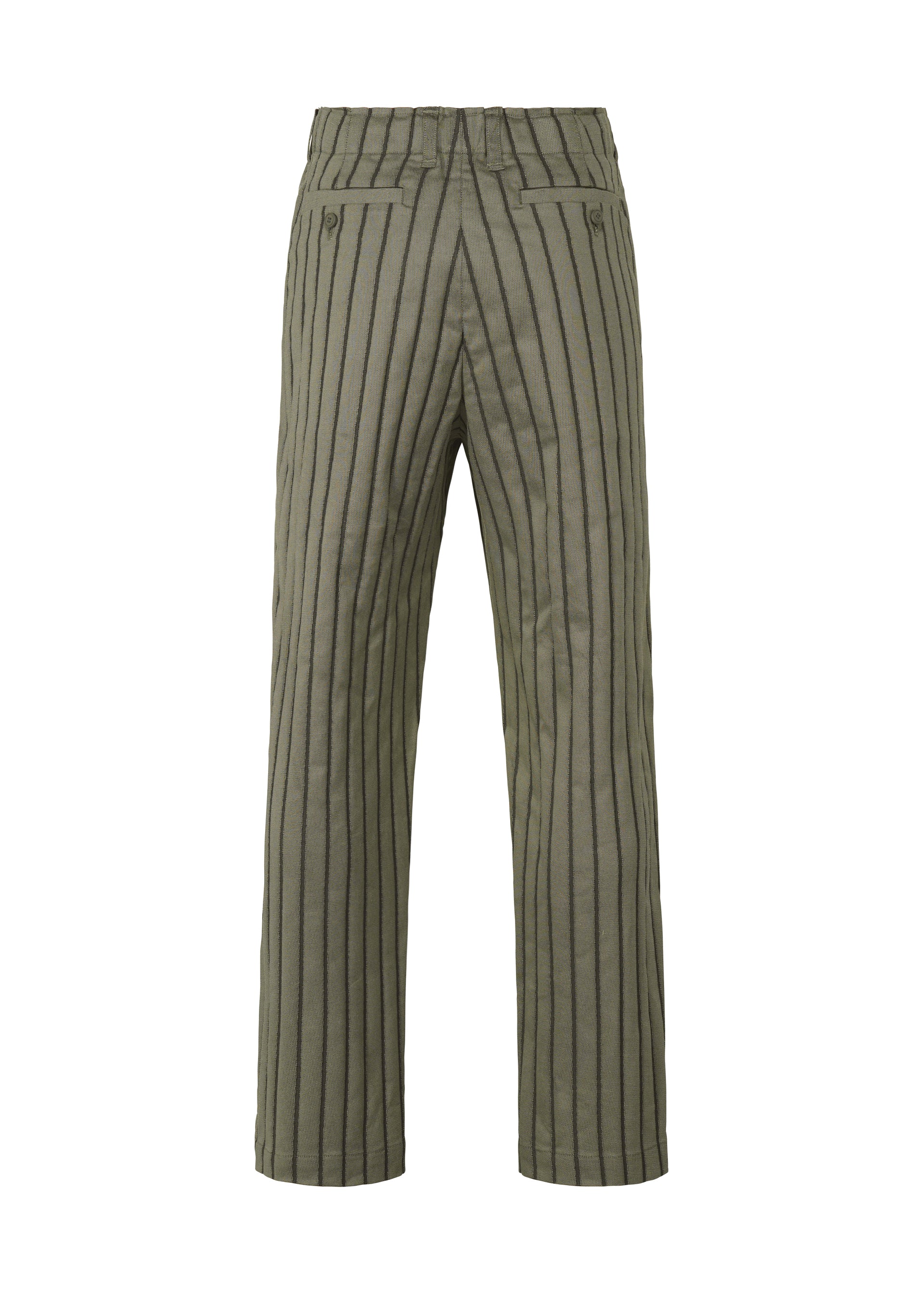 Issey Miyake Type-C 004 kalhoty khaki strečové