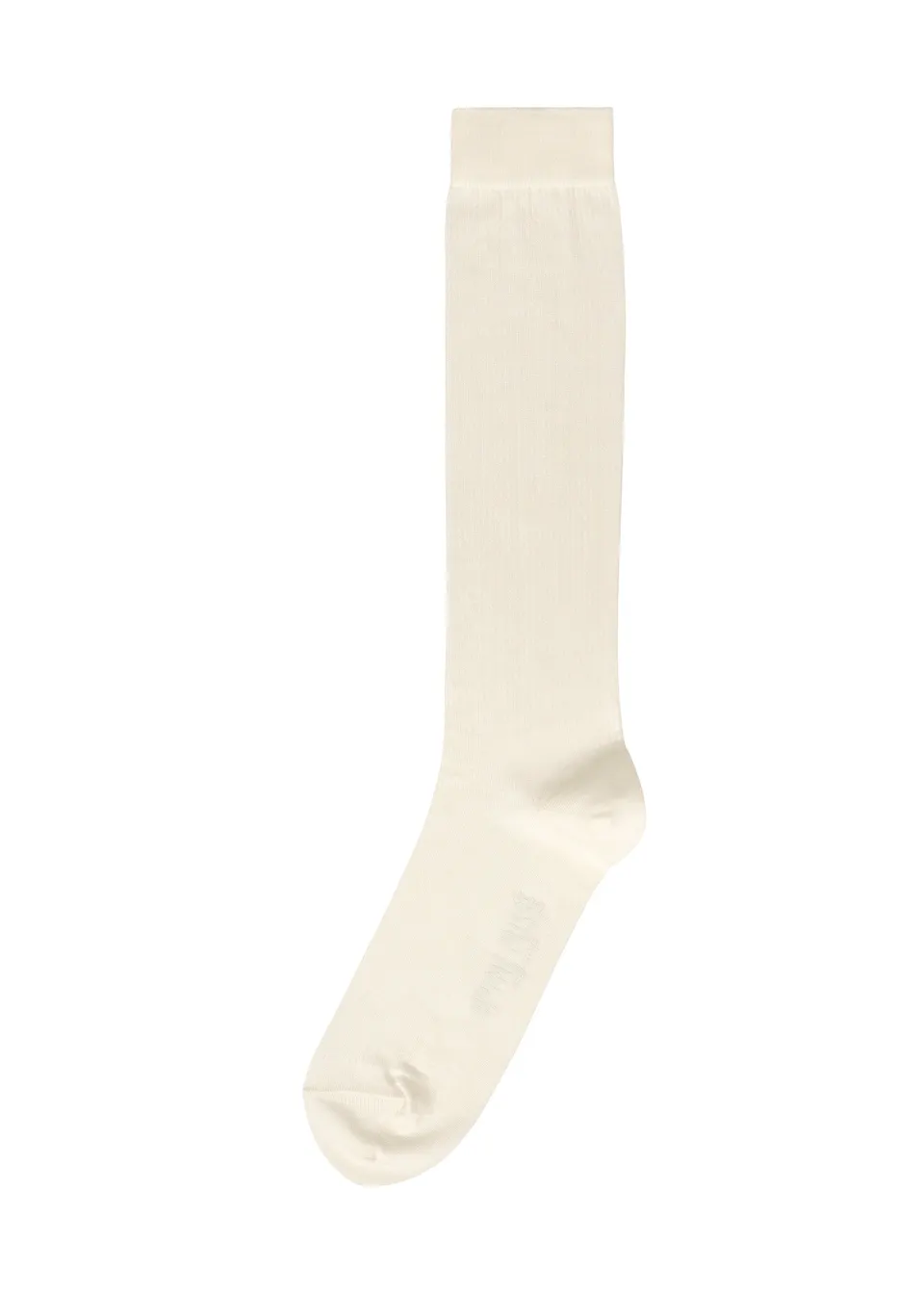 Issey Miyake Homme Plissé Simple ponožky bílé bavlněné