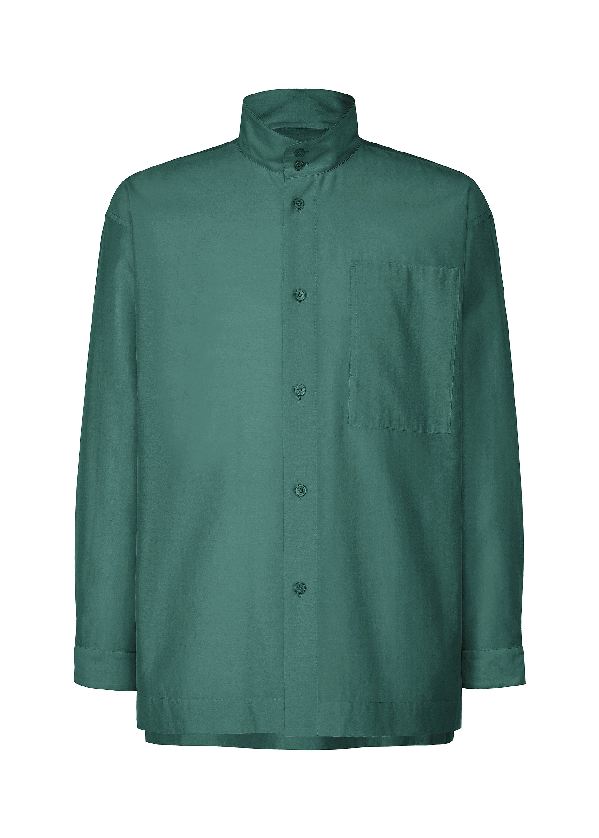 Homme Plissé Issey Miyake HP61FJ306 košile modrá vlna