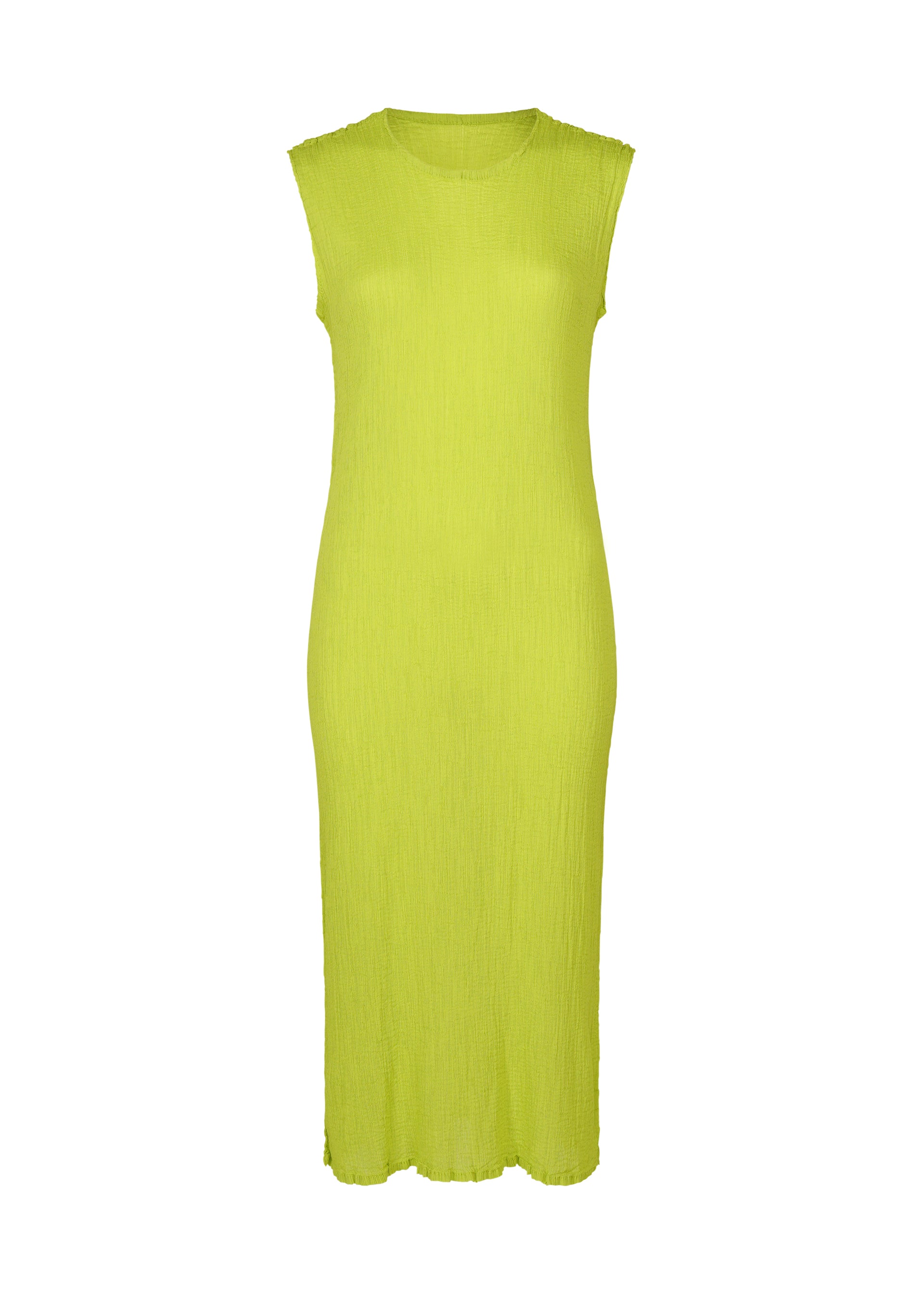 Issey Miyake See-Through Crepe Color šaty Black