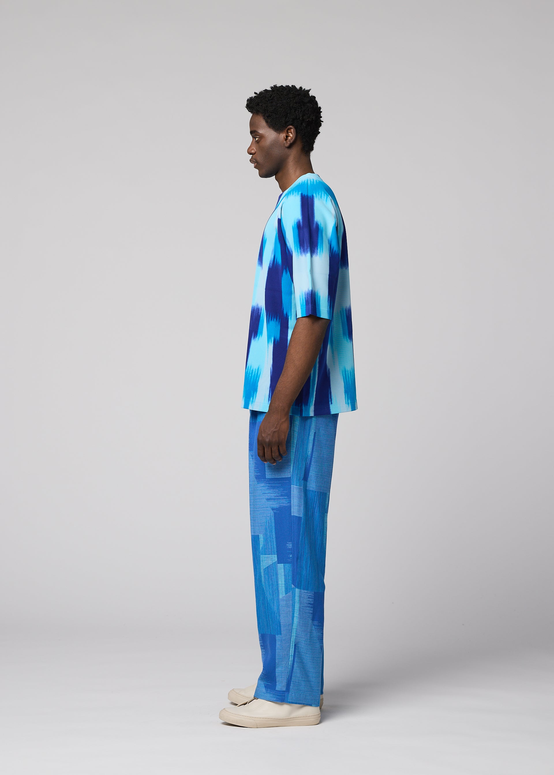 Issey Miyake Flat Dye T tričko černé pánské