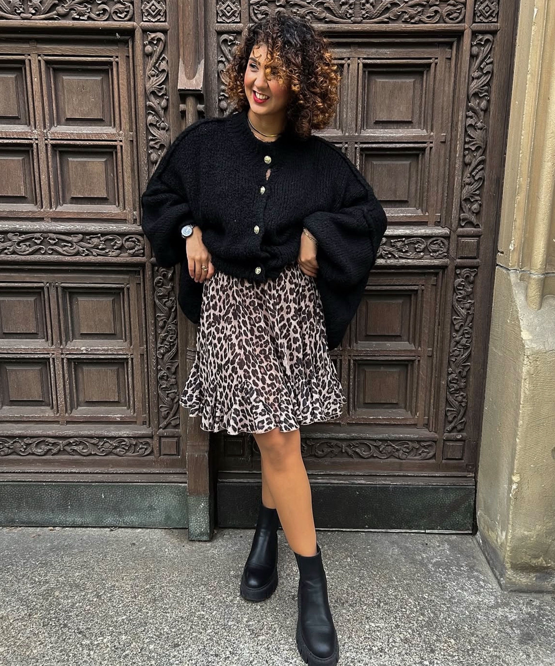 Norielle Soft dámský cardigan černá oversize
