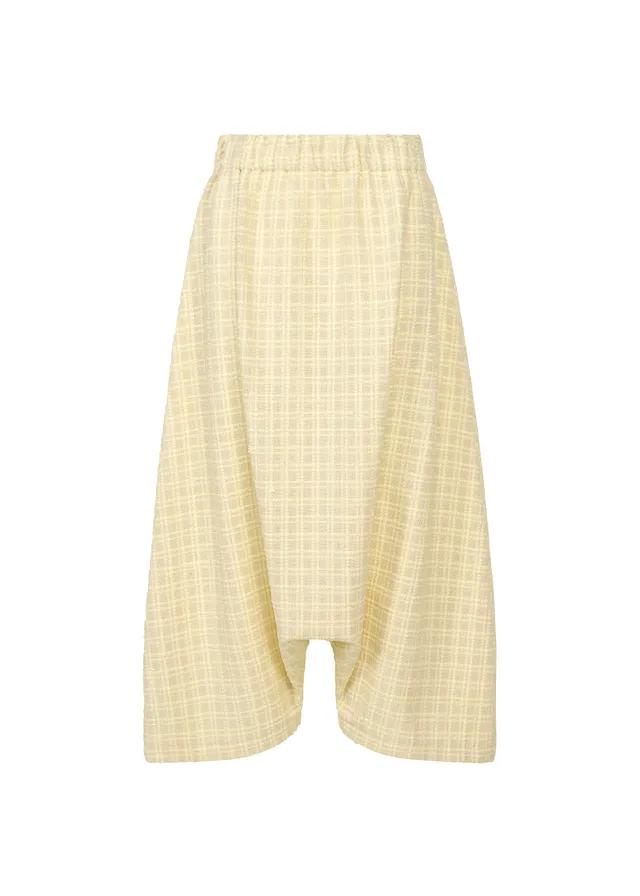 Issey Miyake Sakiori kalhoty saruel slonové