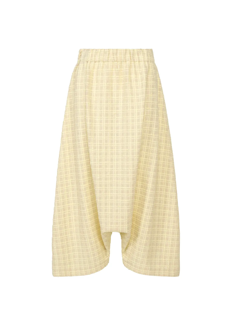 Issey Miyake Sakiori kalhoty saruel slonové
