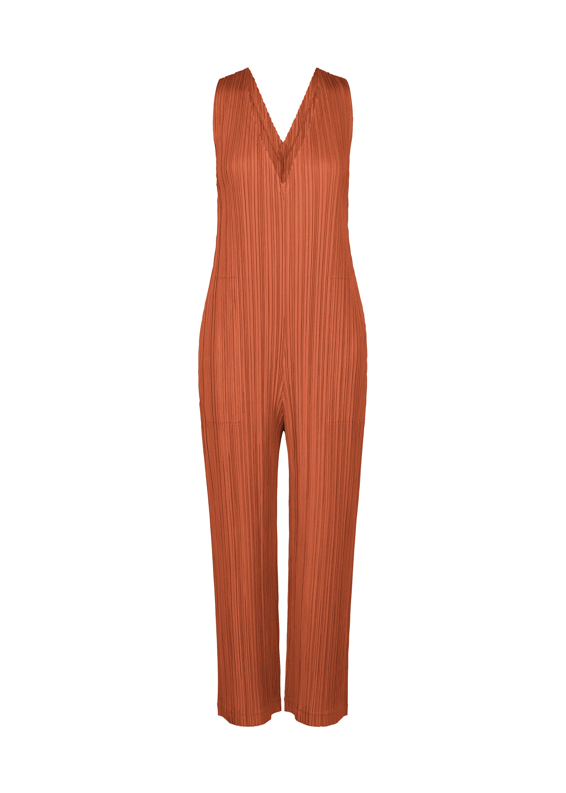 Issey Miyake Pleats Please Thicker Bottoms 2 overal charcoal silný úplet