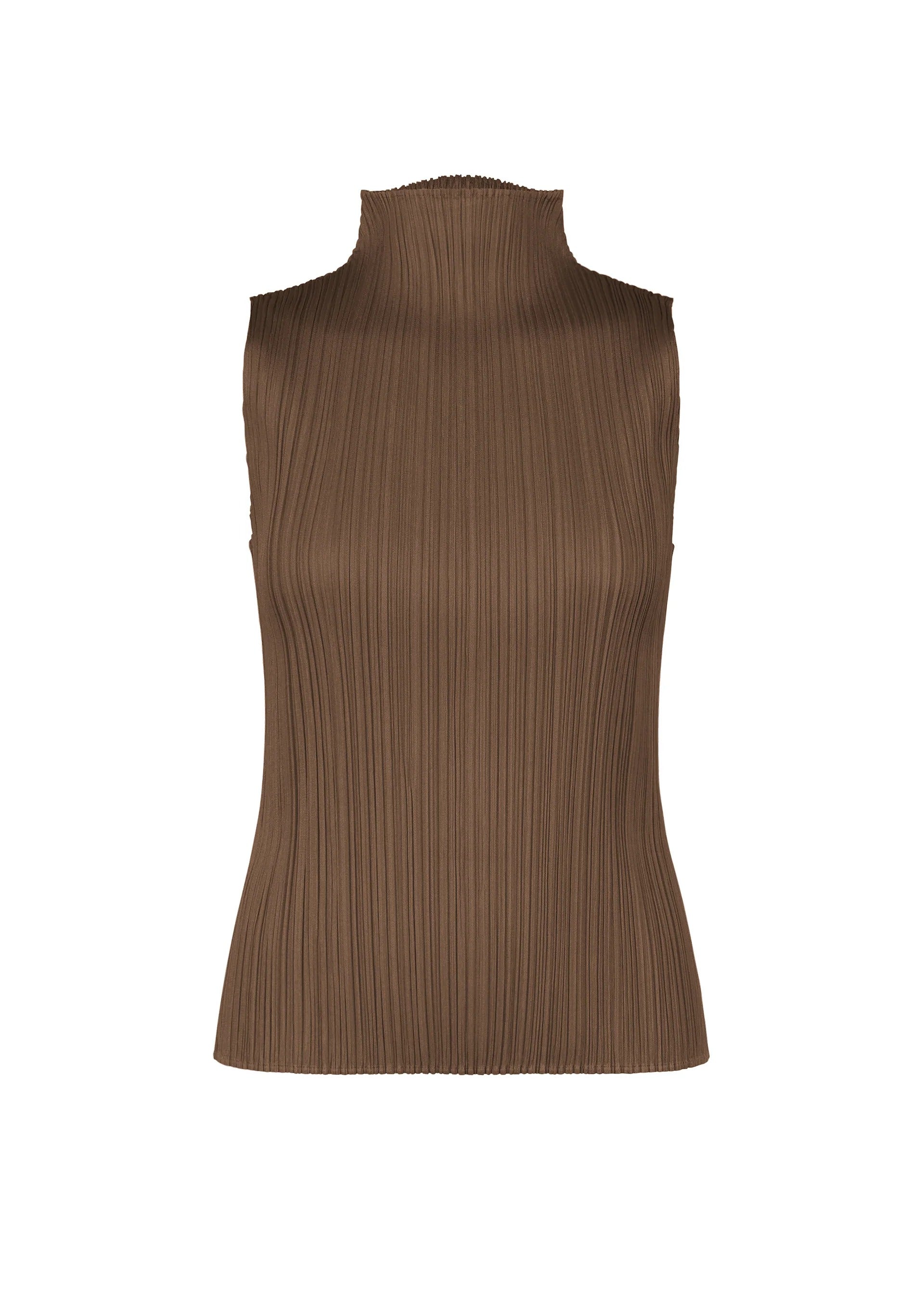 Issey Miyake New Colorful Basics 4 dámský top karmínový