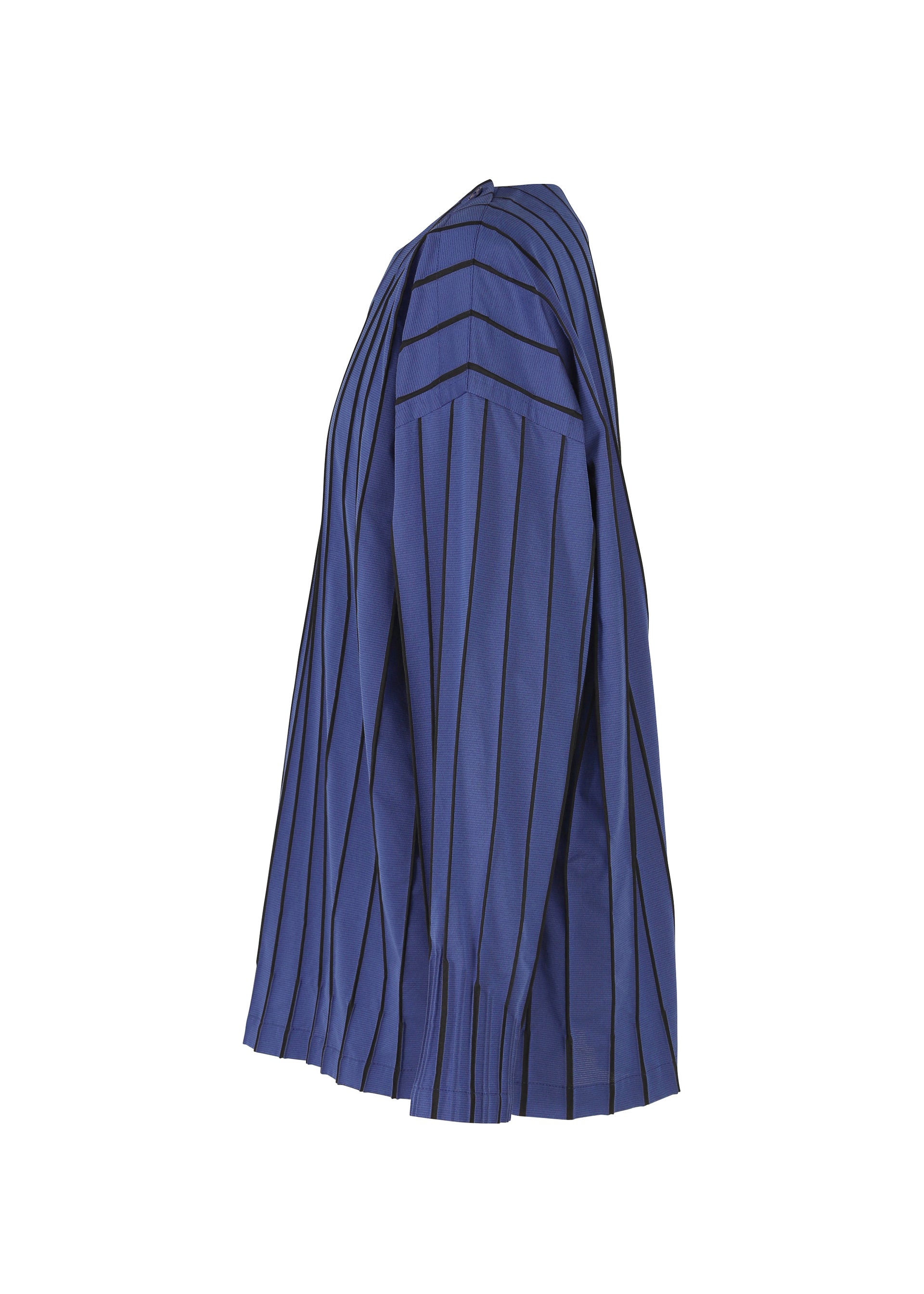 Issey Miyake Type-W 007 top šedý volný 3D strečový