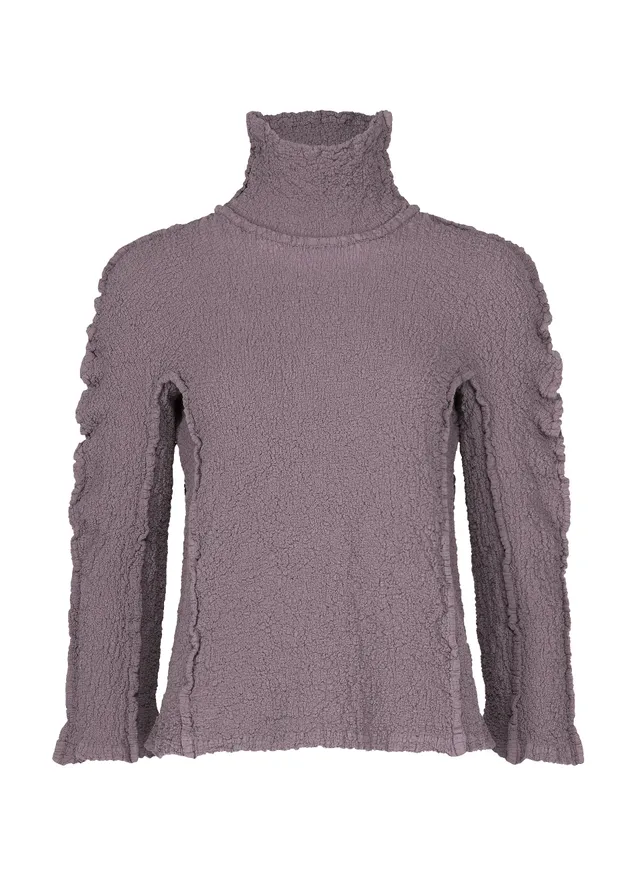 Issey Miyake Round Cauliflower bavlněný rolák taupe