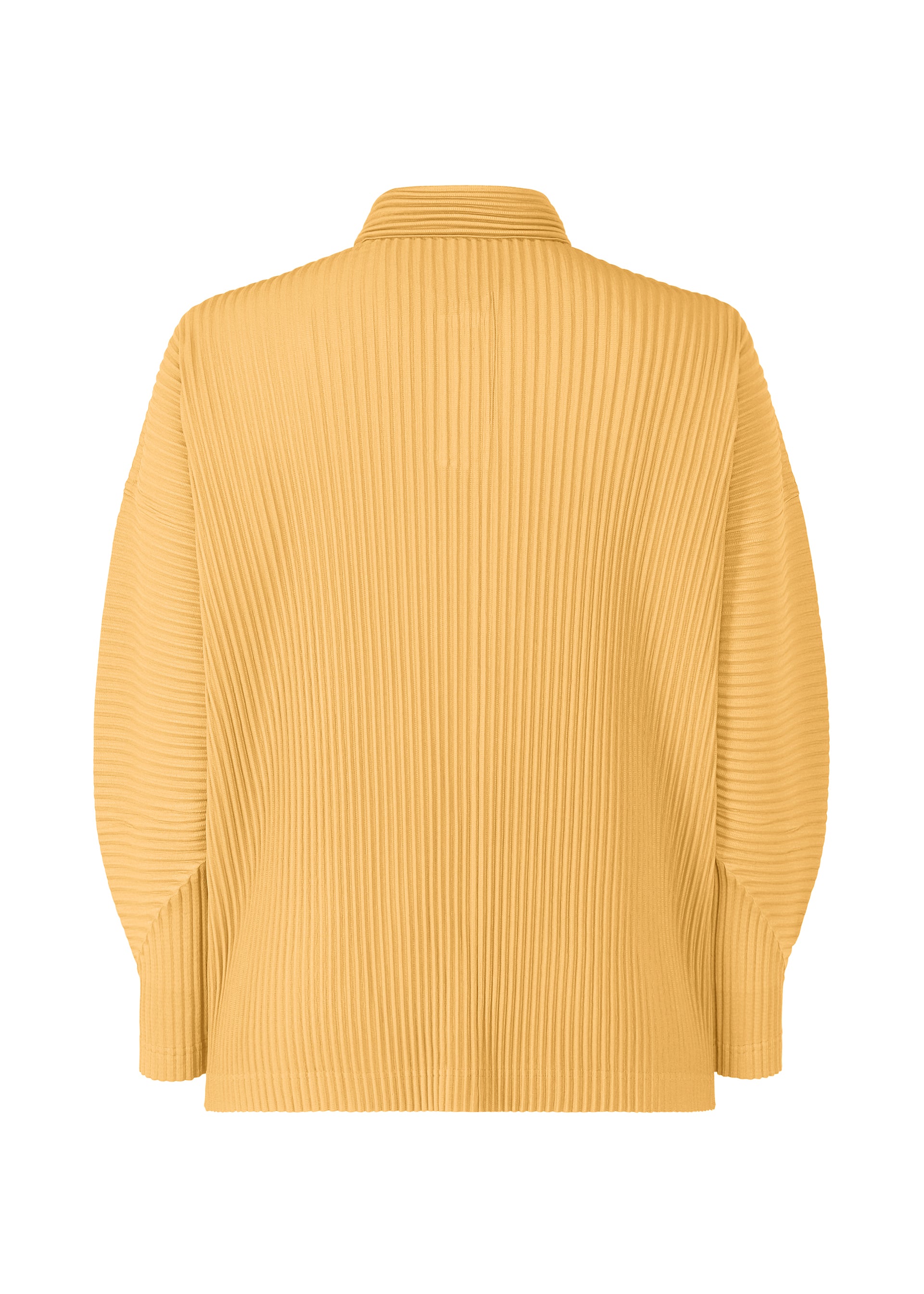 Issey Miyake Monthly Colors August polo tričko černé s dlouhým rukávem
