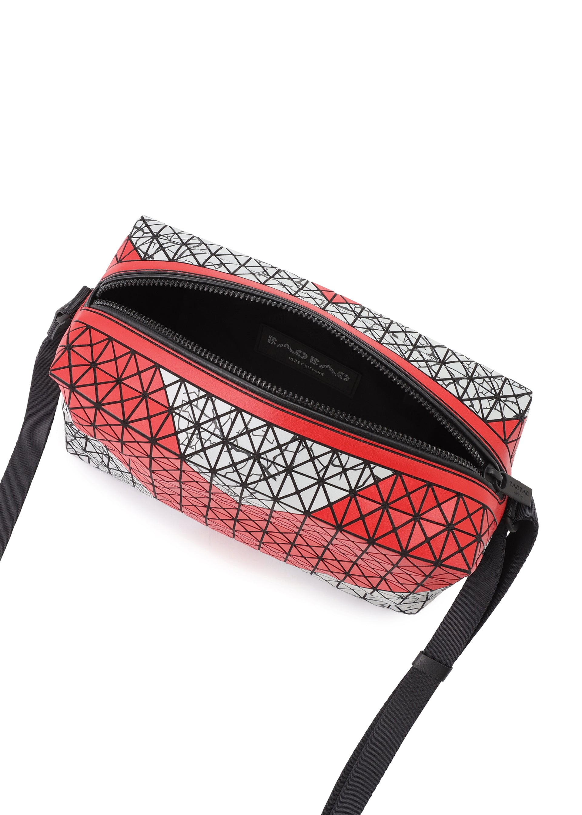 Issey Miyake Saddle Bag Autobahn crossbody dark gray
