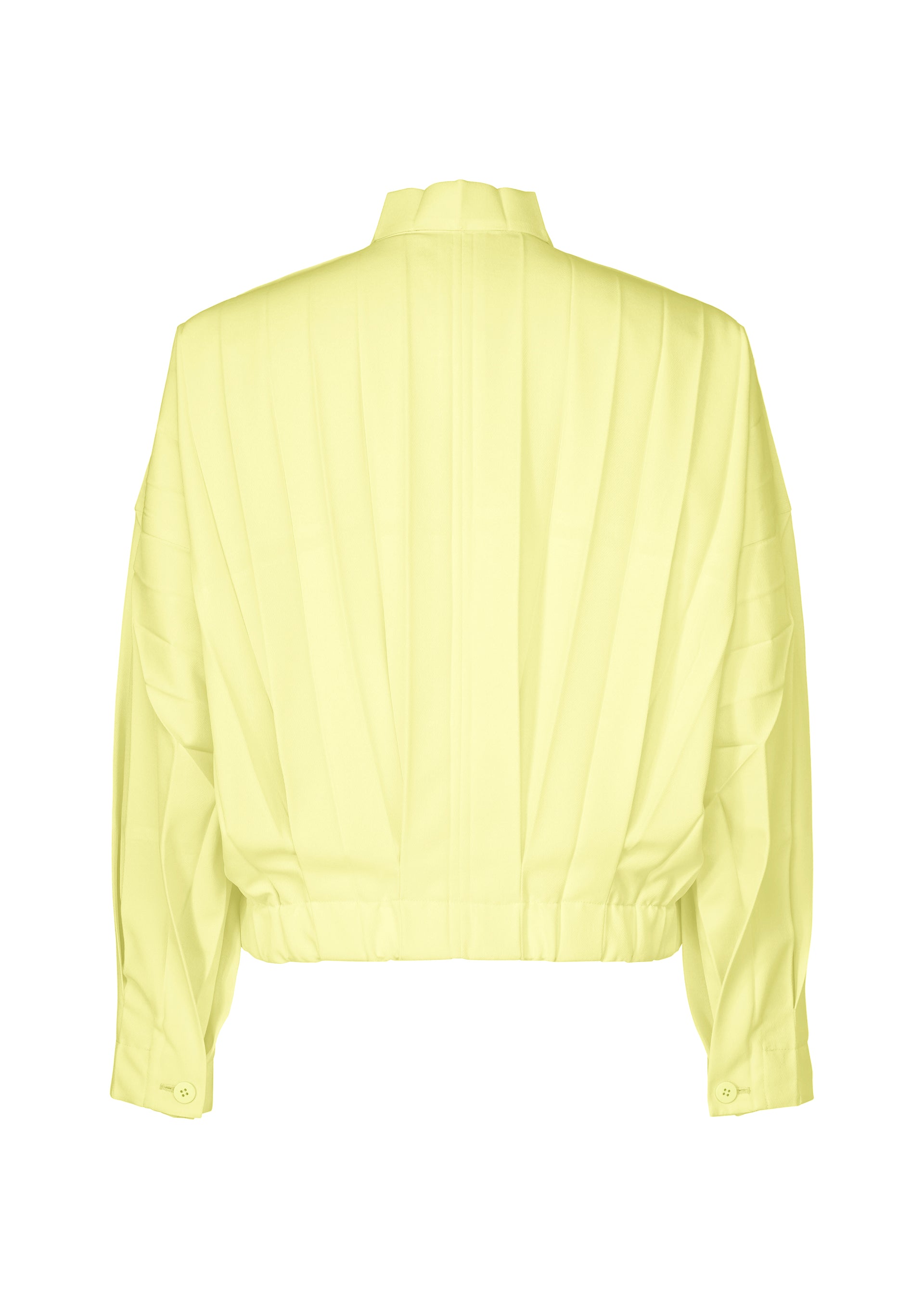 Issey Miyake Edge HP63FC166 bunda Yellow 3 plisé