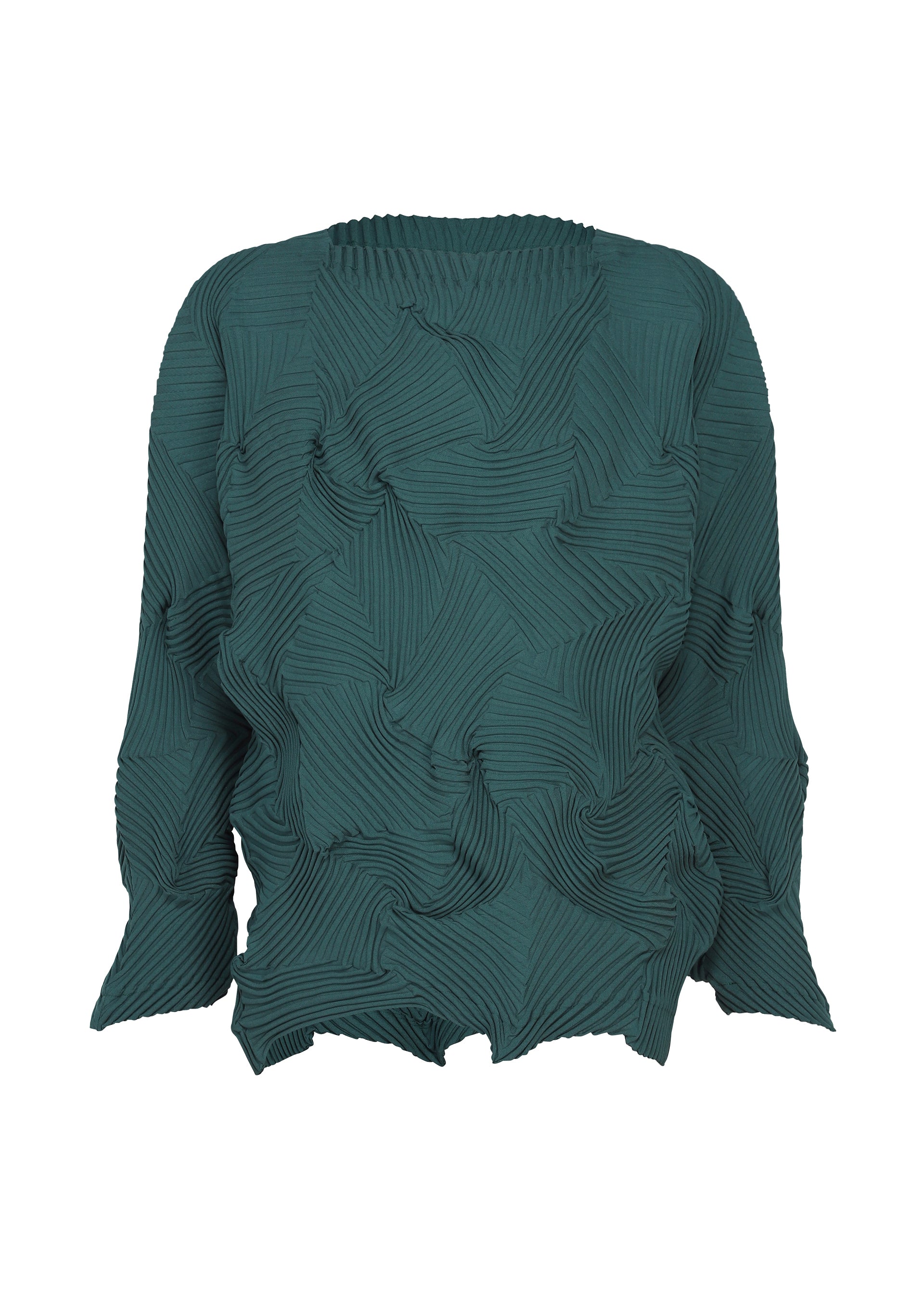 Issey Miyake TYPE-P 003-1 top černý plisovaný