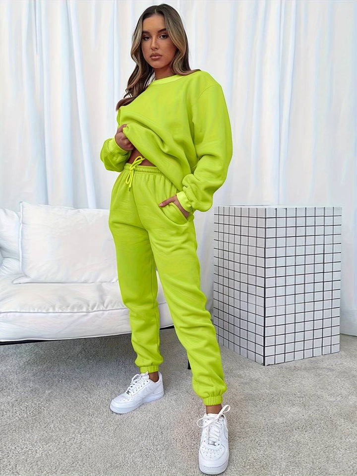 Norielle oversize tepláková souprava růžová