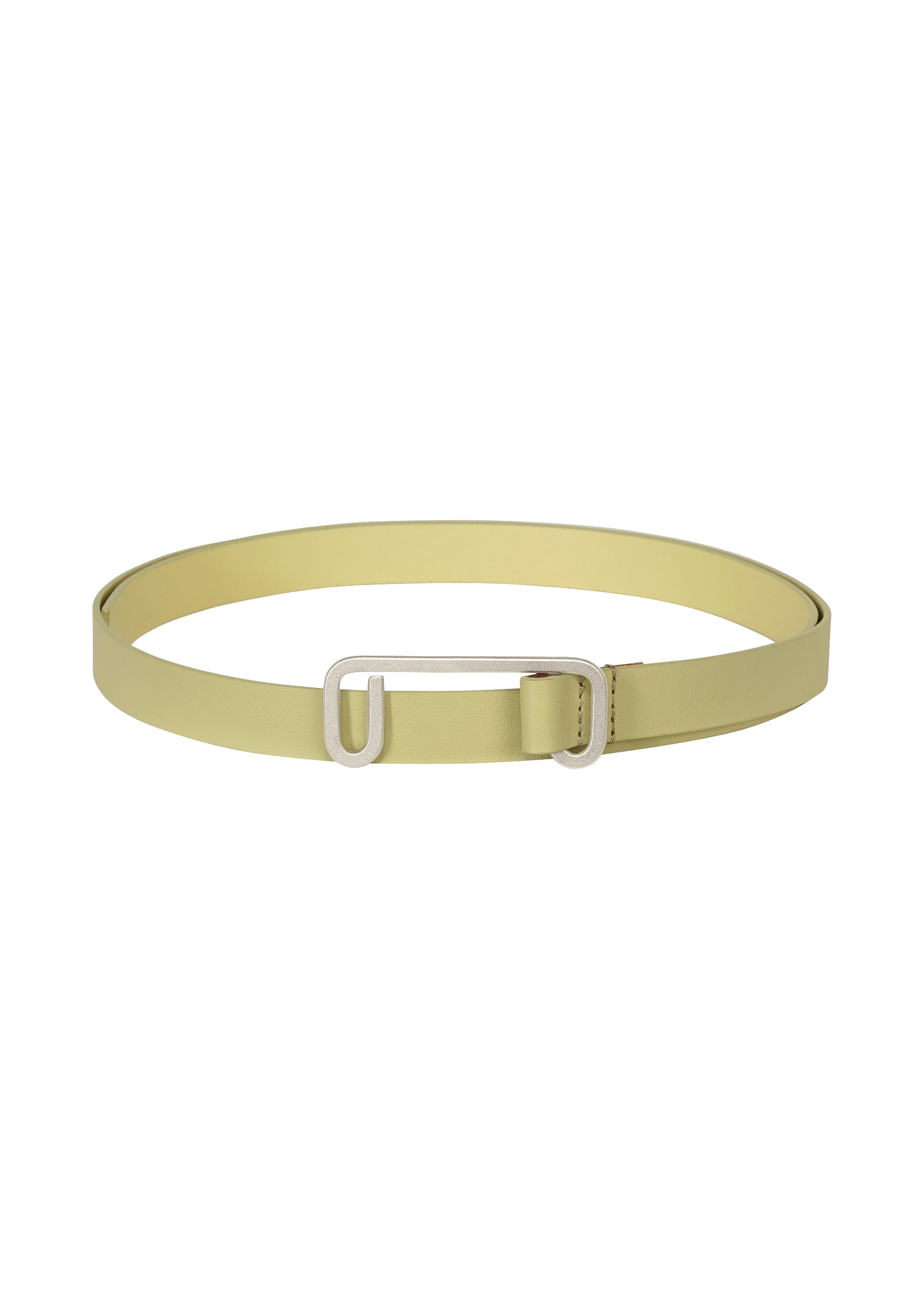 Issey Miyake Solid Leather Belt pásek Black kožený