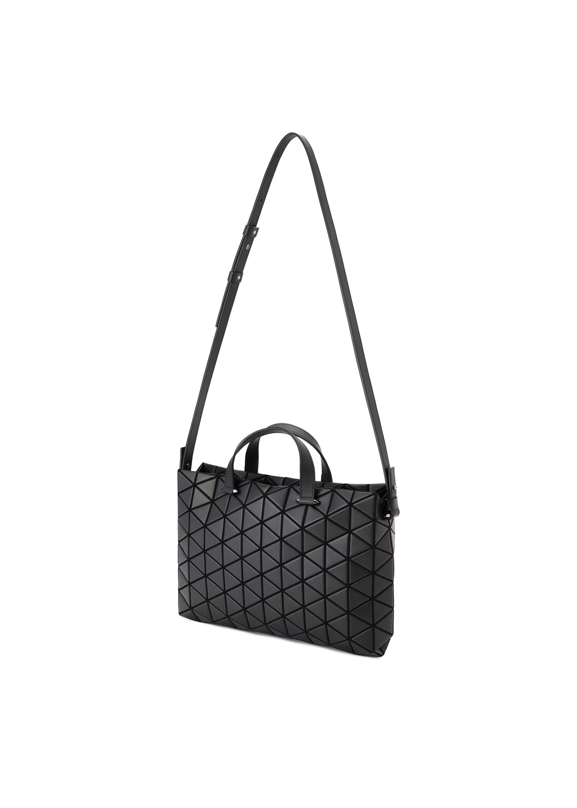 Issey Miyake Tonneau Matte kabelka ivory matná